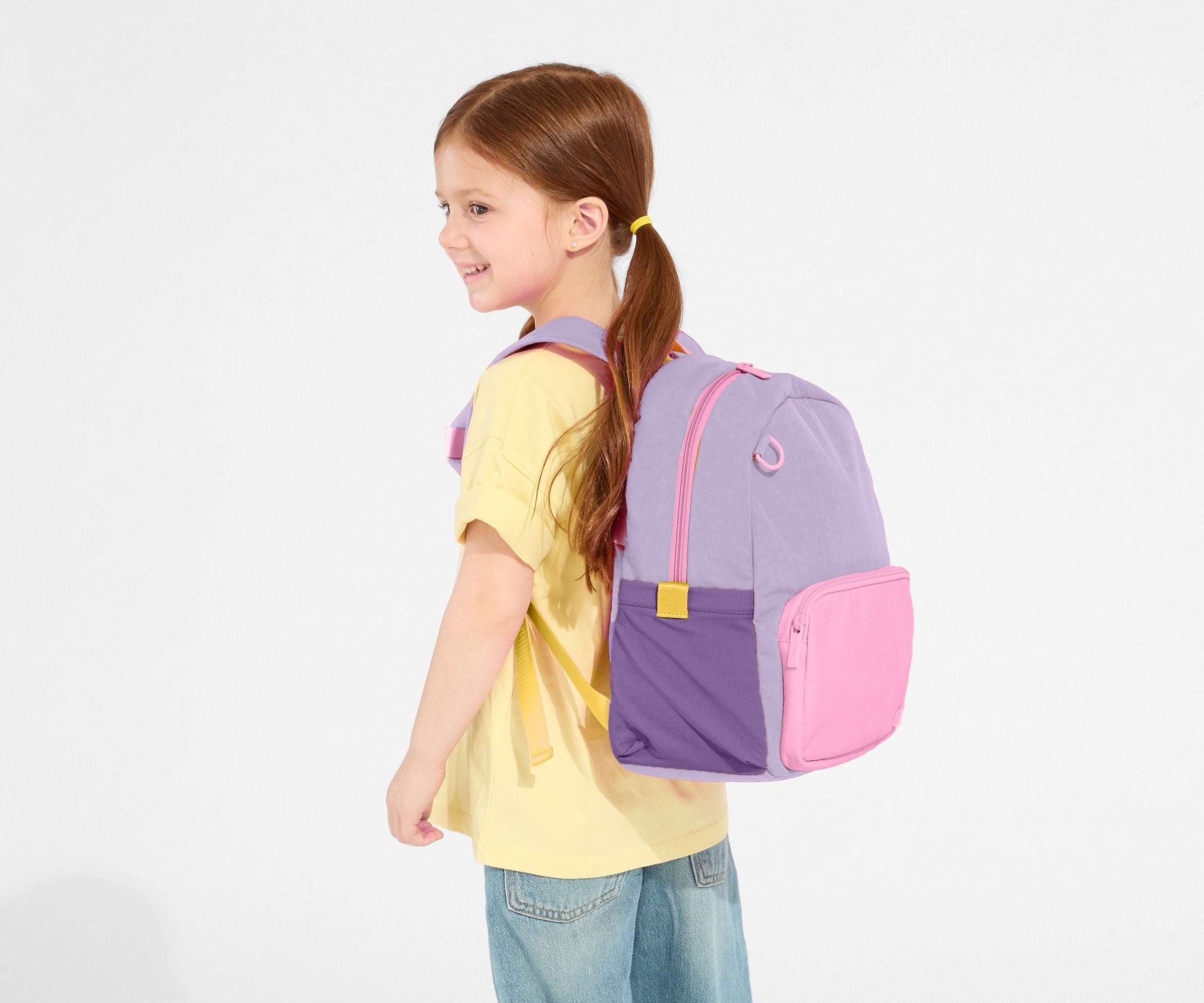away-kids-backpack-sac-dos-enfant-butterfly-purple-violet image 3