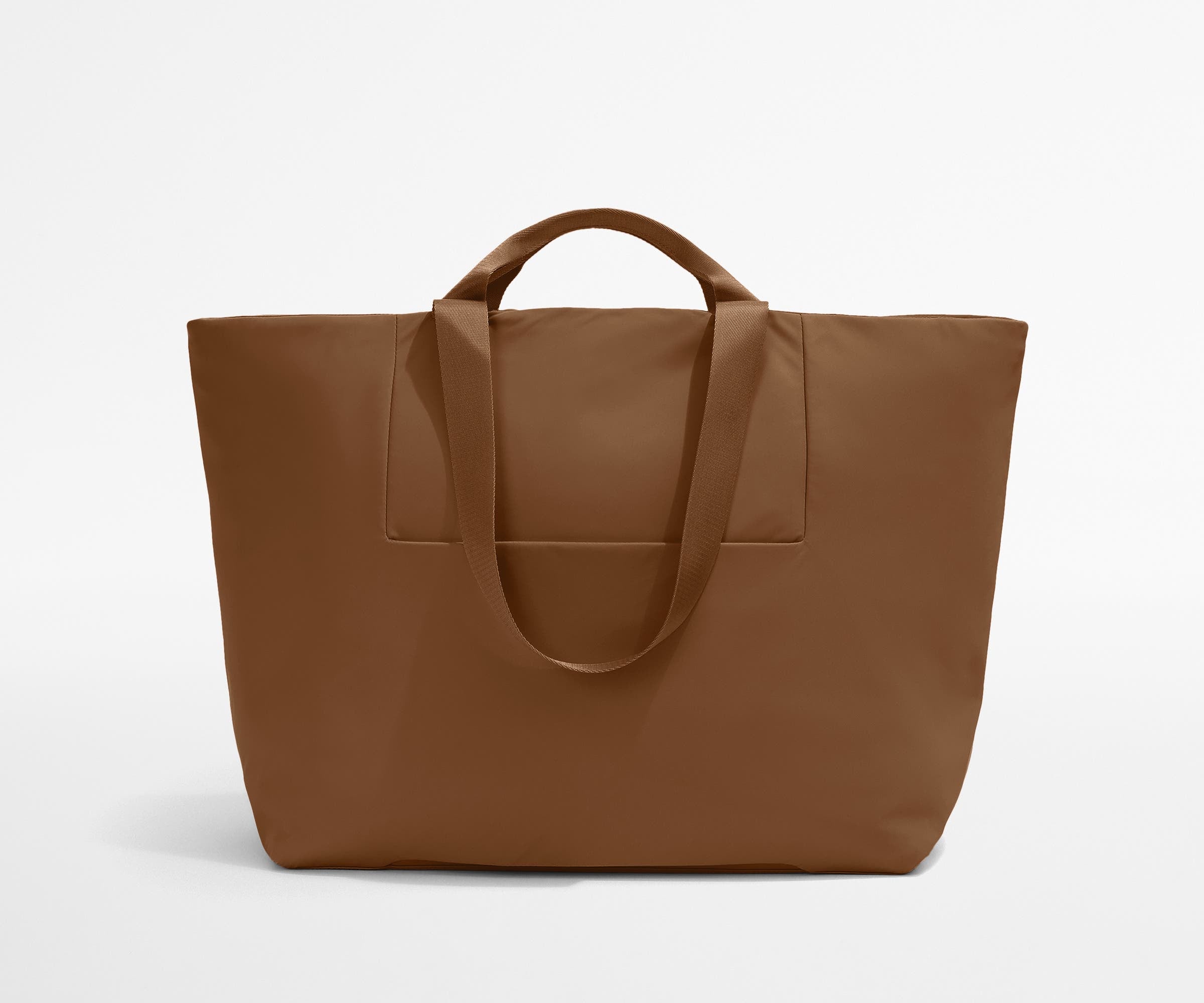 away-featherlight-tote-sac-cabas-marron-amaro image 4