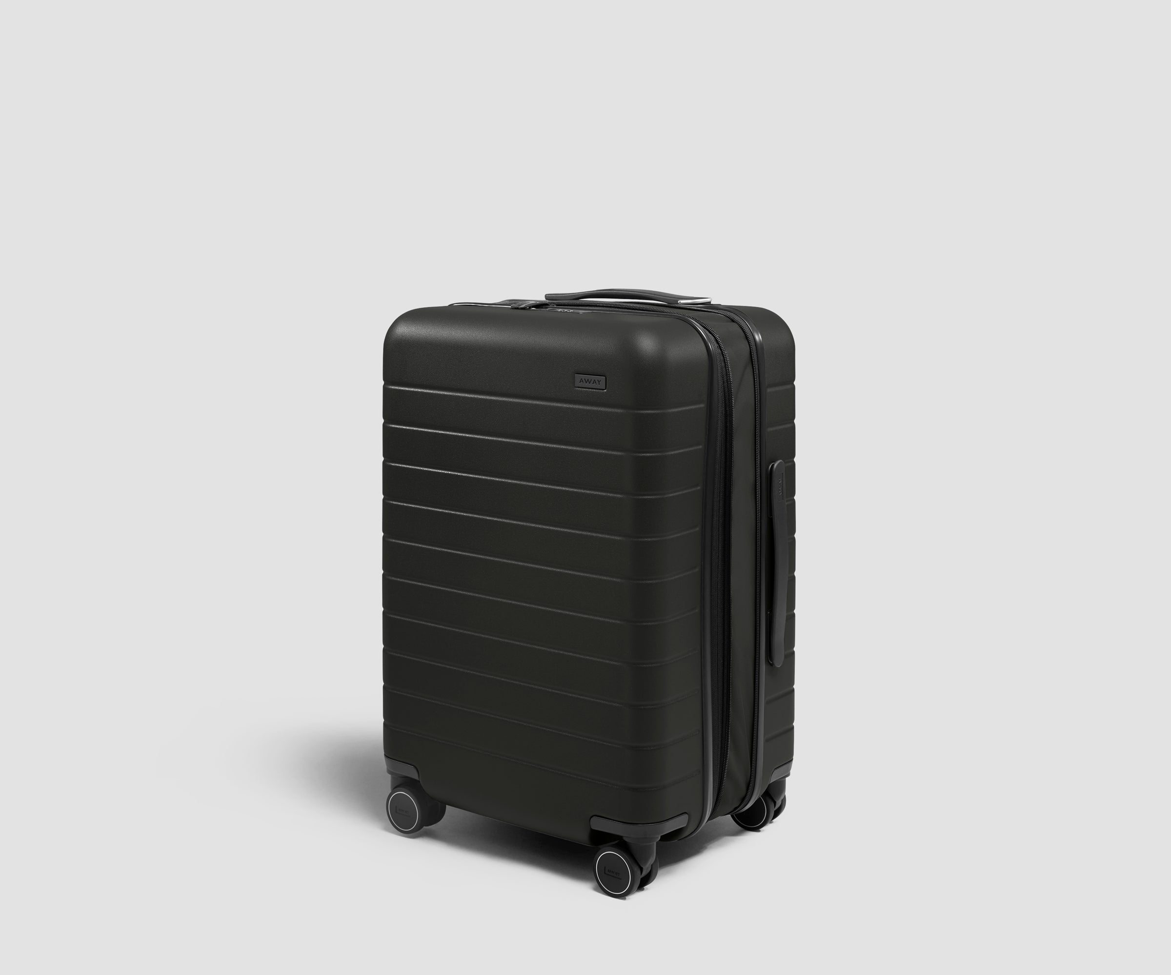 away-bigger-carry-on-flex-3-valise-cabine-jet-black-extensible image 1