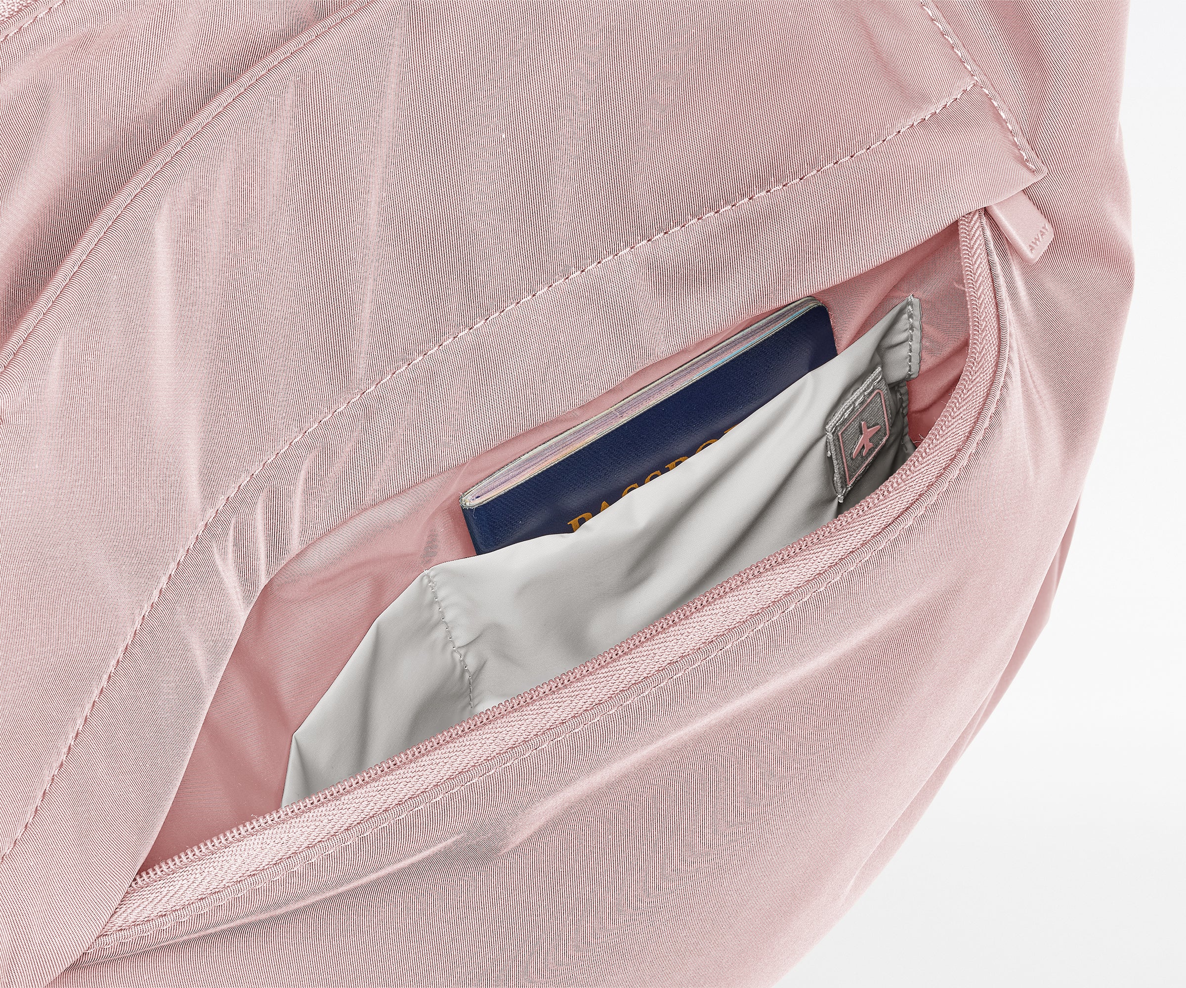 away-featherlight-tote-sac-tote-blush-pink-ordinateur-16-pouces image 5