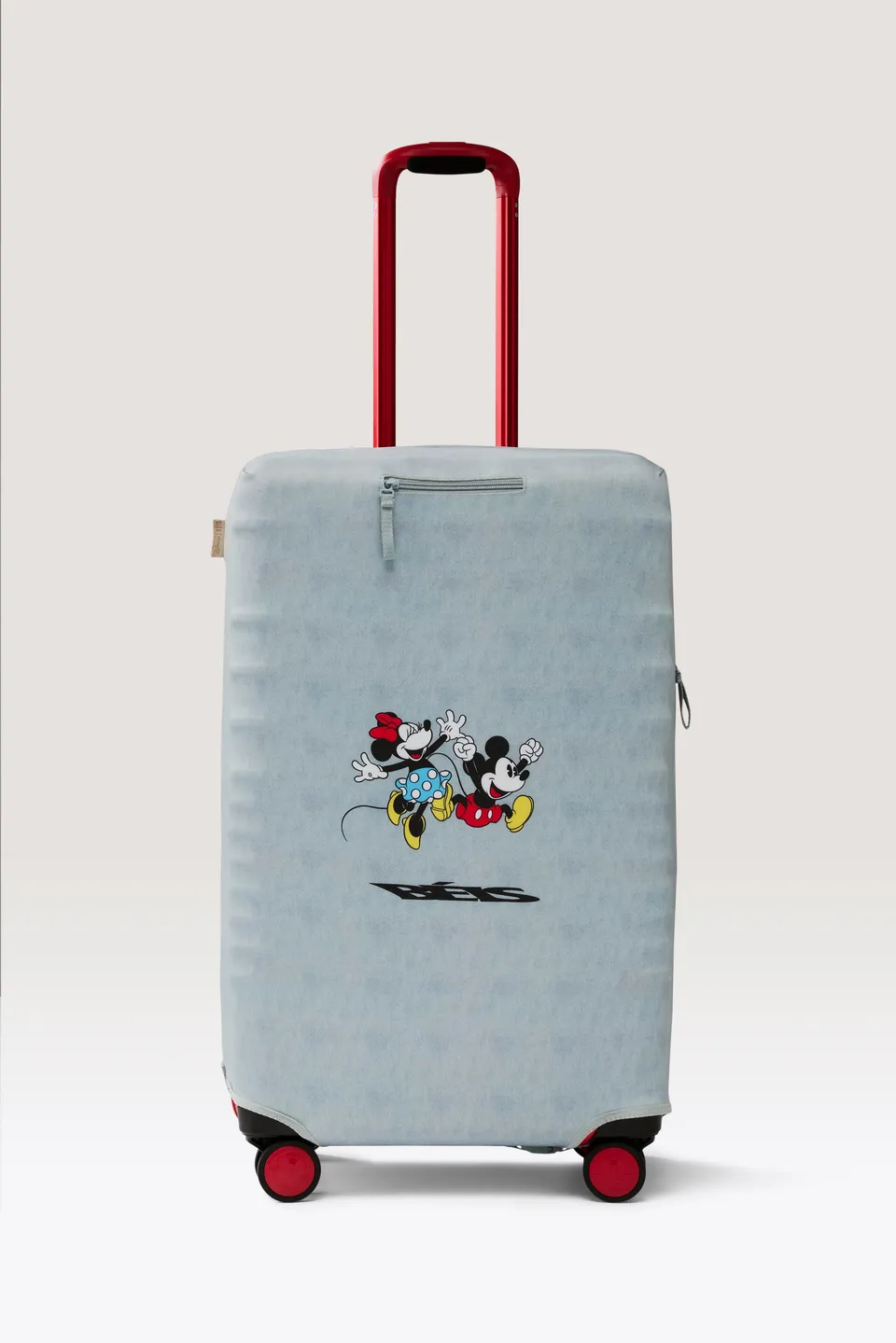 b-is-disney-housse-valise-medium-blue-jeans-mickey image 1