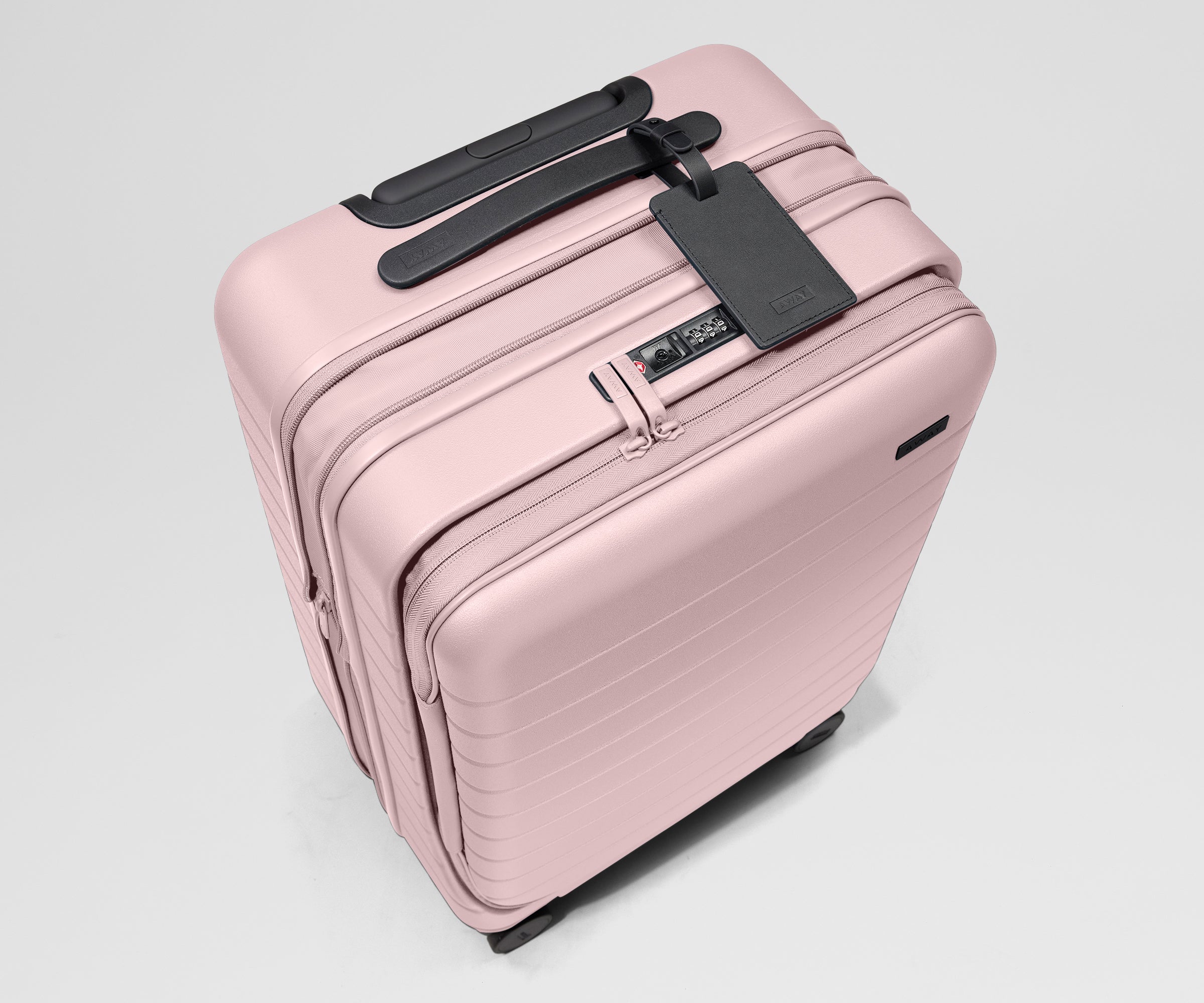 away-topside-bigger-carry-on-valise-cabine-rose-poudr image 7