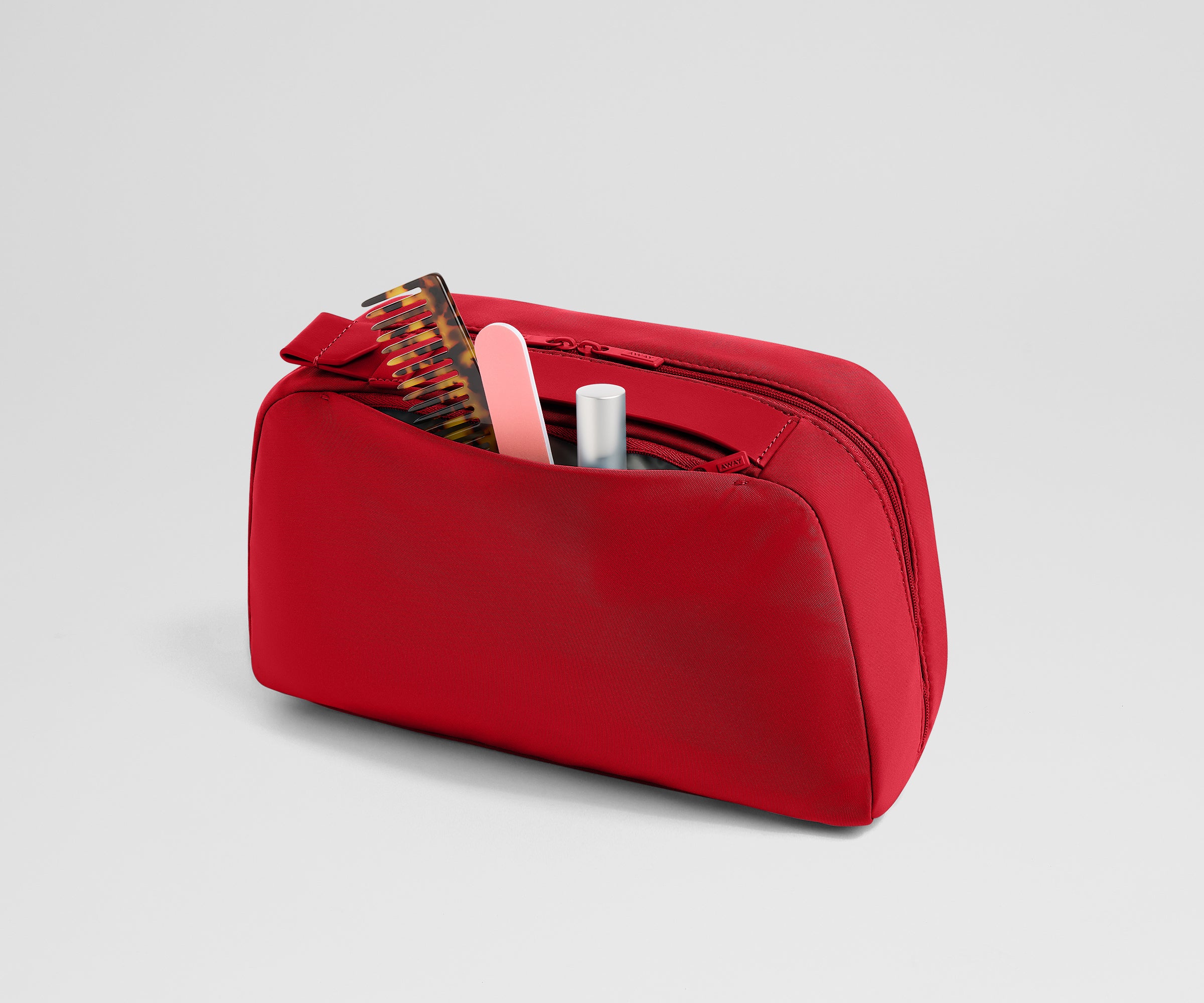 away-large-toiletry-bag-trousse-toilette-rouge-cherry-red image 5