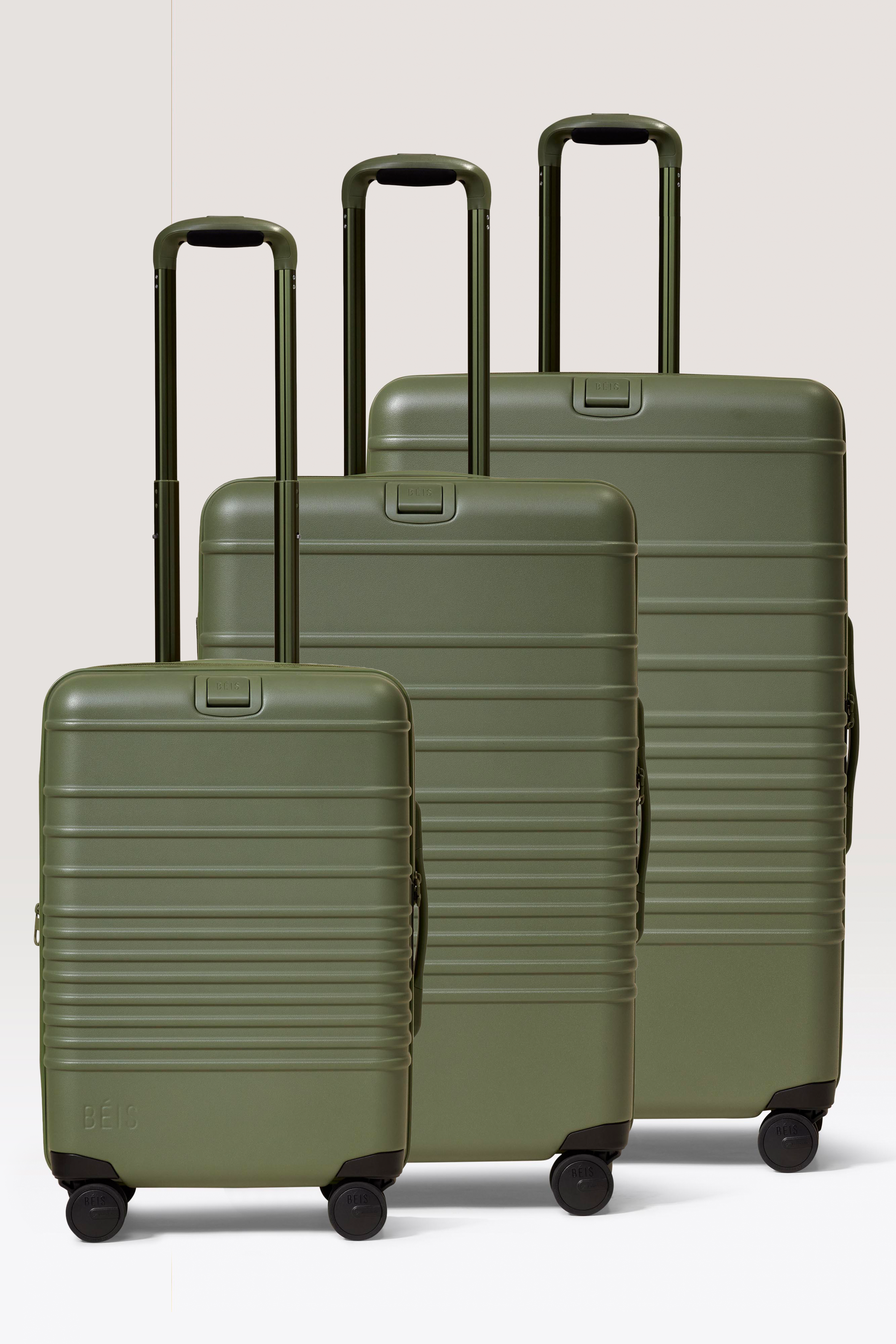 beis-travel-set-3-piece-luggage-set-3-valises-olive image 1