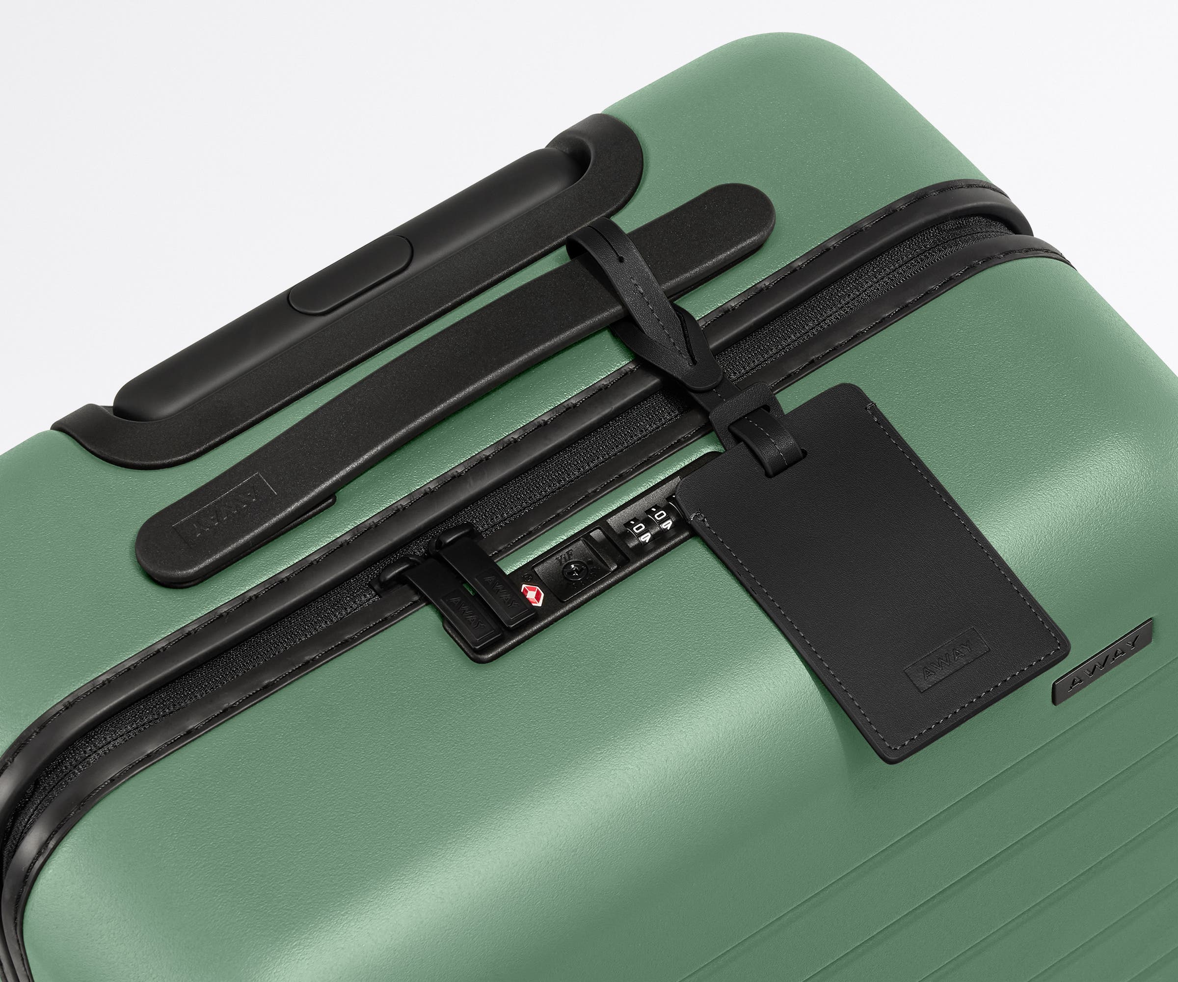 away-bigger-carry-on-valise-cabine-vert-d-eau-coque-rigide image 8