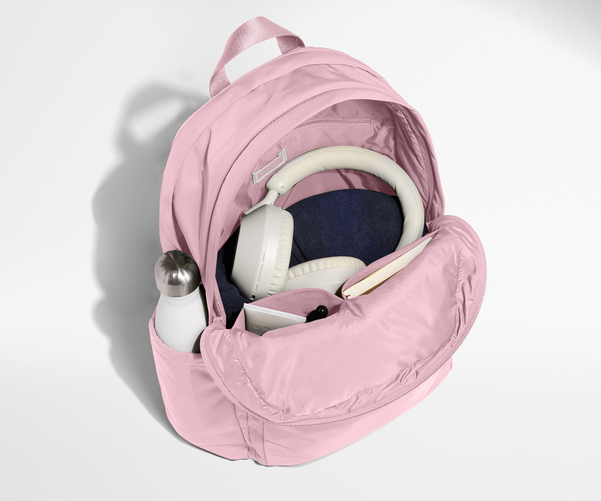 away-featherlight-sac-dos-rose-glacier-ordinateur image 4