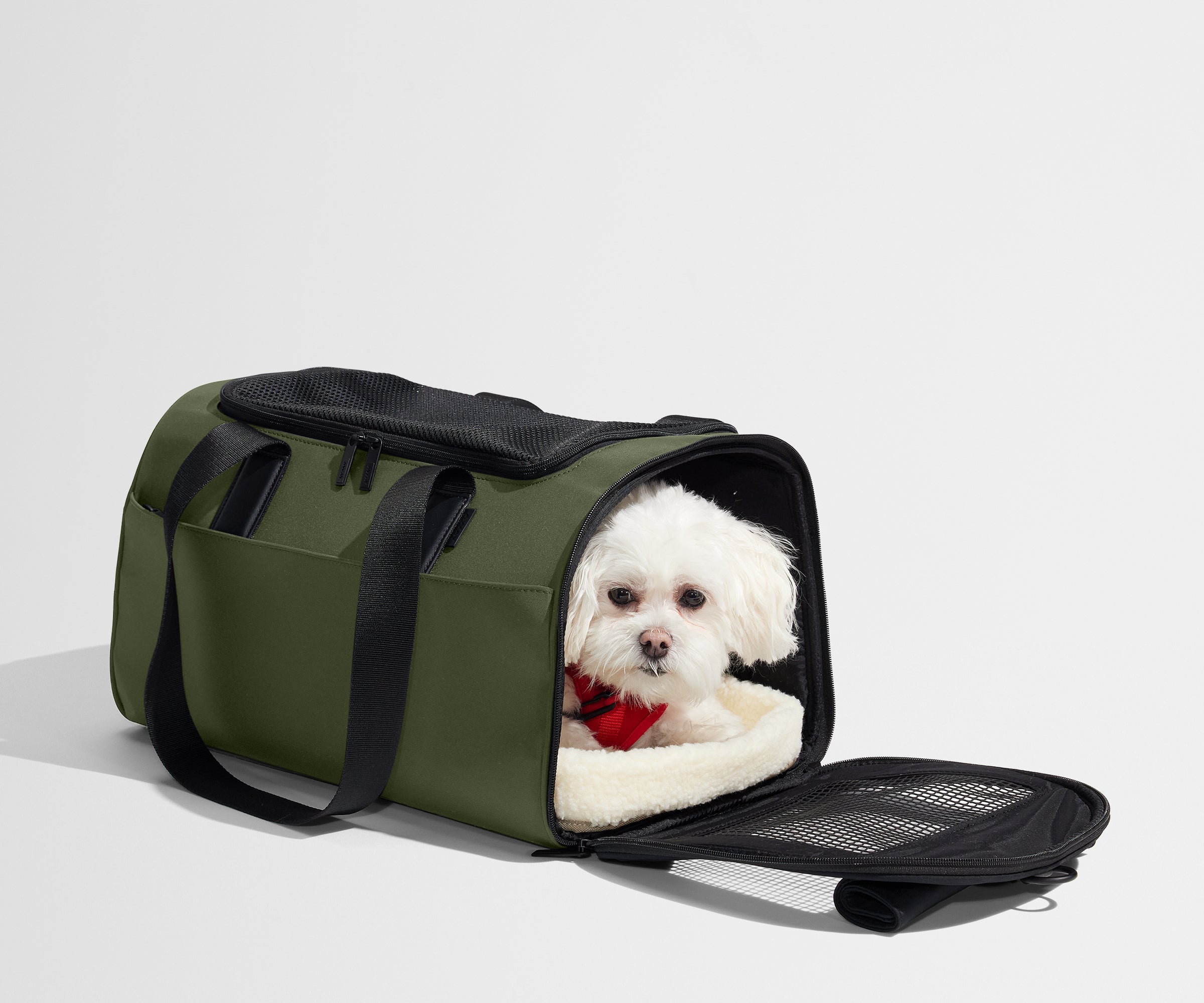 away-pet-carrier-sac-transport-animal-olive-green image 5