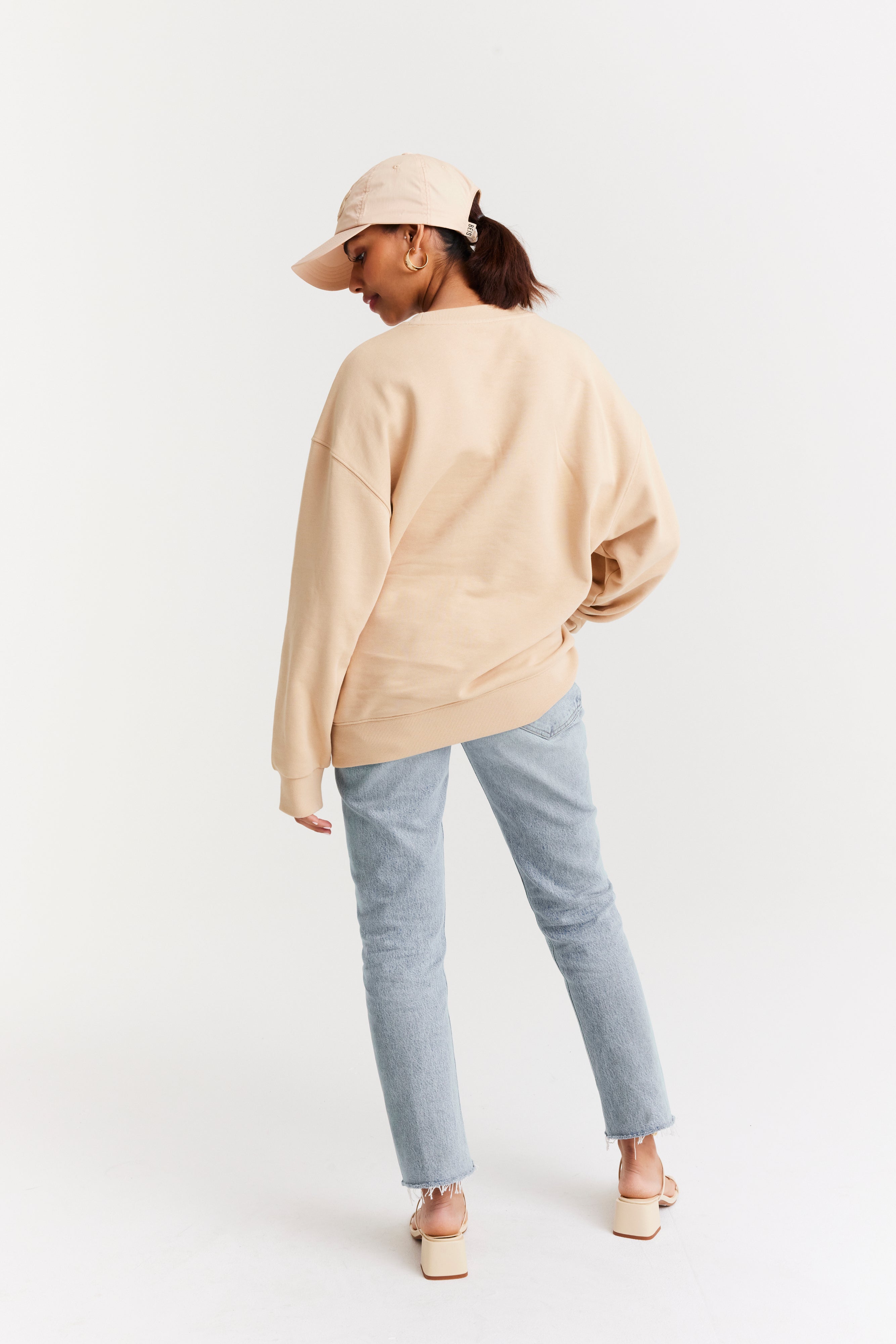 beis-the-sweatshirt-sweat-beige-taille-m-poches-zipp-es image 4