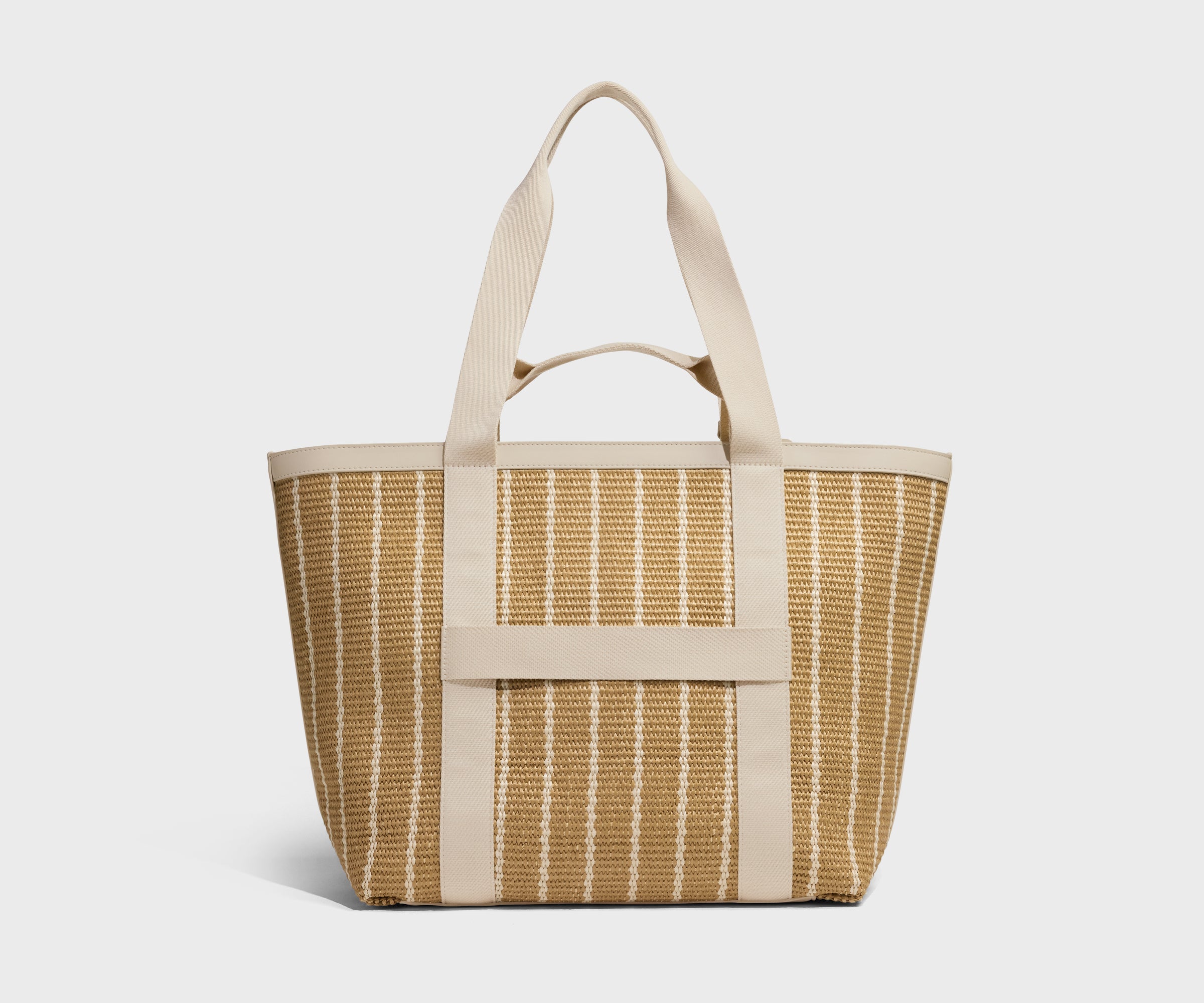away-riviera-straw-tote-tote-bag-paille-white-seagrass image 5