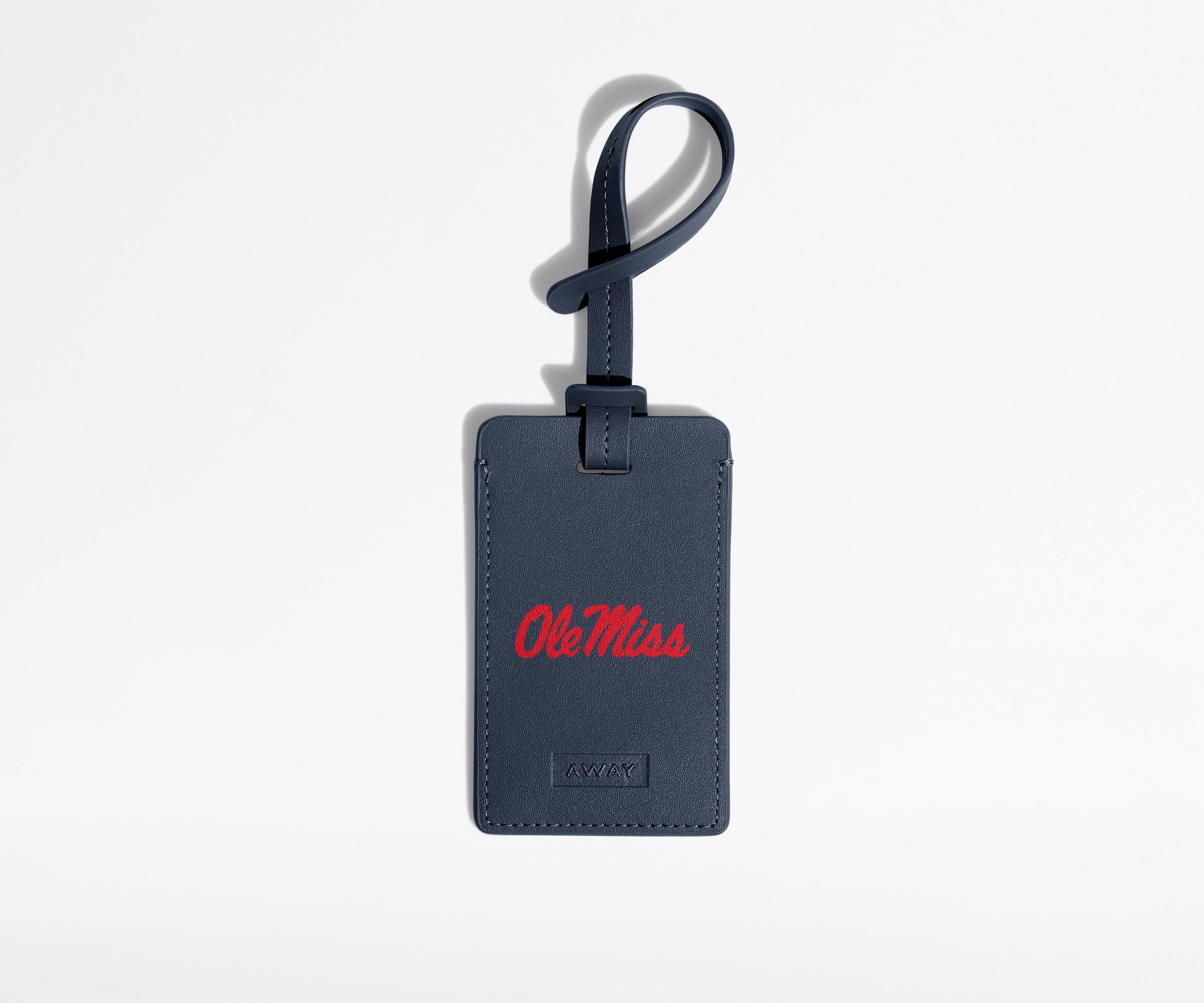 away-collegiate-tiquette-bagage-cuir-ole-miss image 1