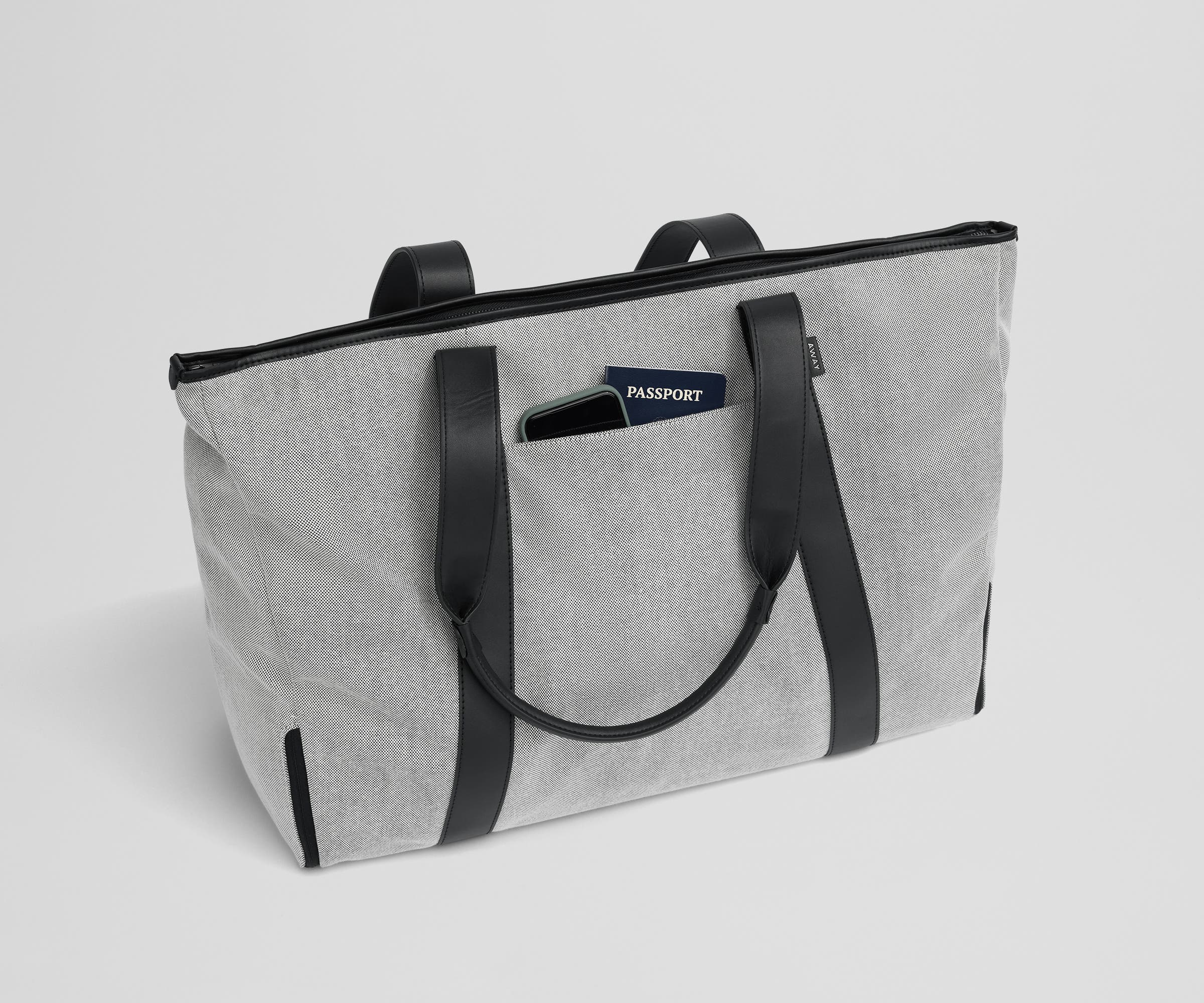 away-transit-canvas-tote-fourre-tout-noir-toile-16-pouces image 5