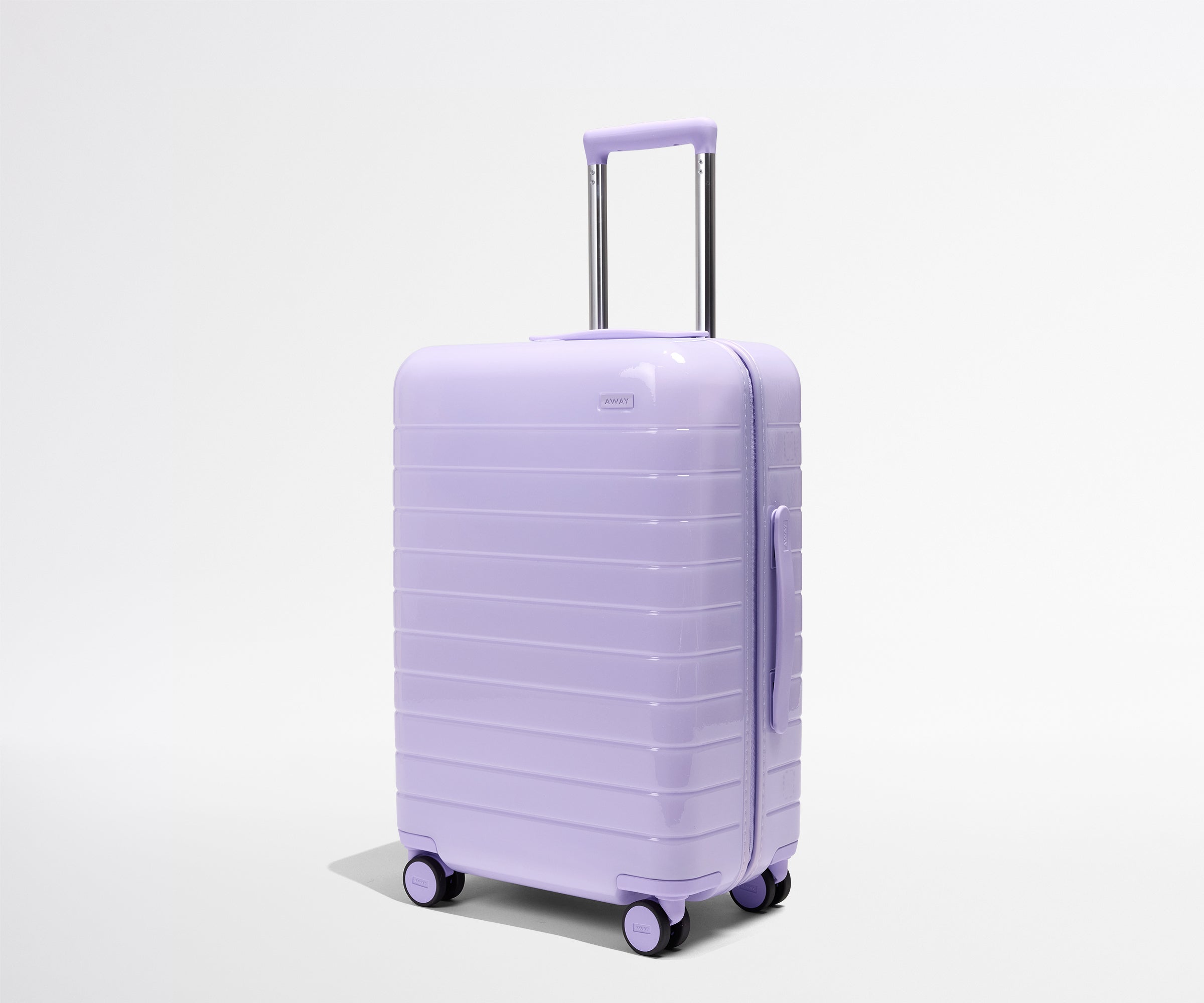 away-bigger-carry-on-valise-cabine-rigide-violet-lavande-glac image 2