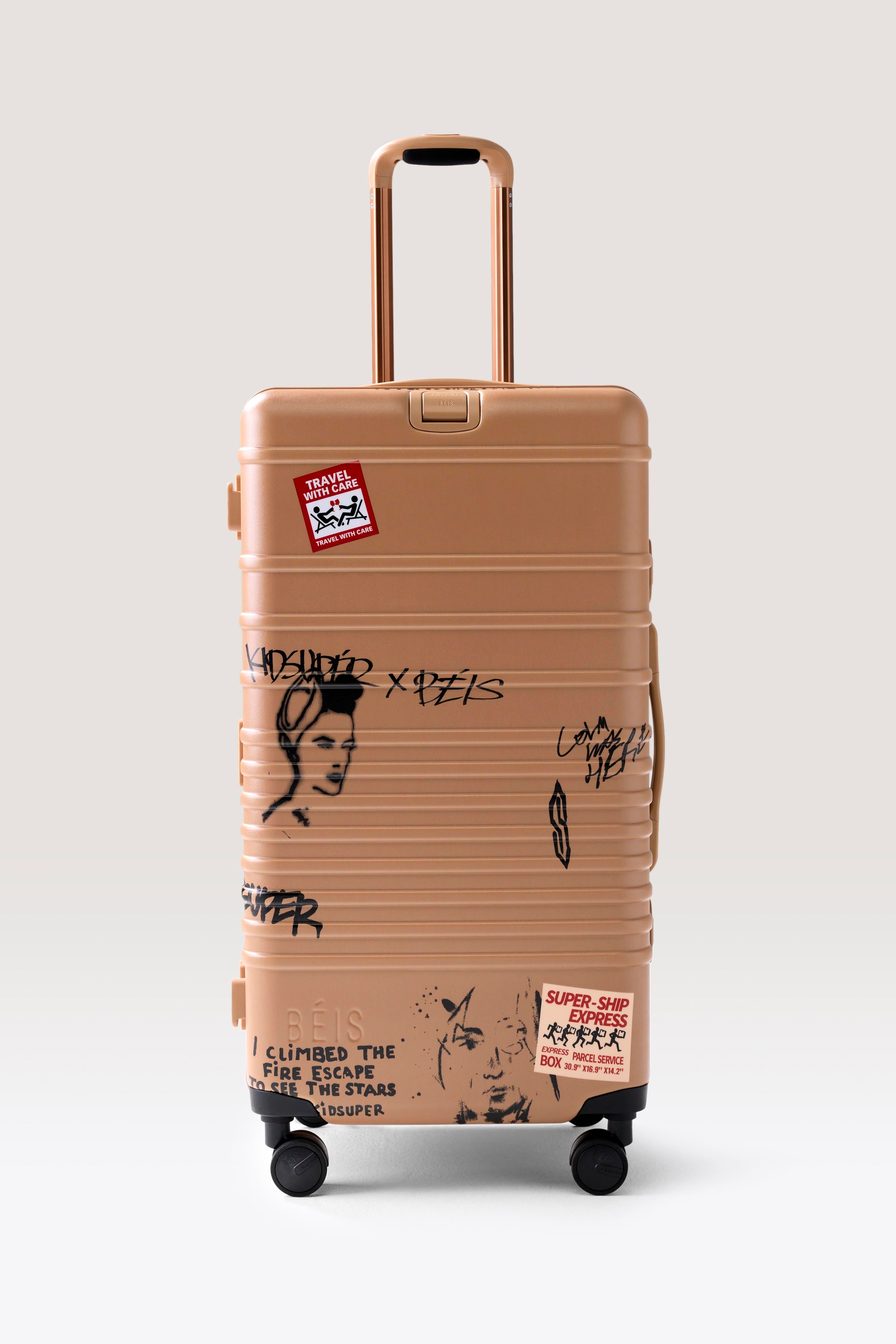 b-is-check-in-valise-soute-trunk-roller-cargo image 1