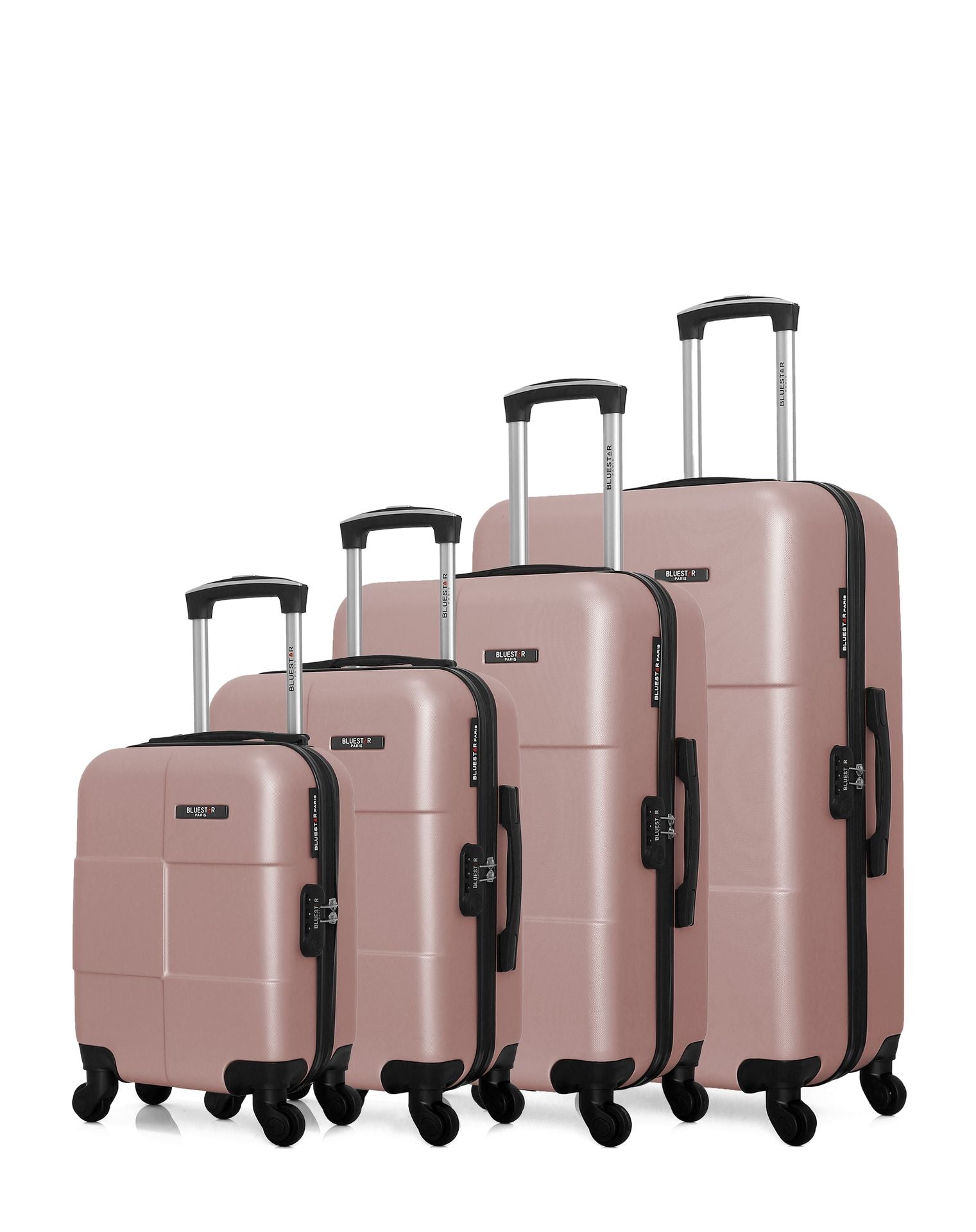 bluestar-paris-miami-m-set-4-valises-rigides-noir-abs image 2