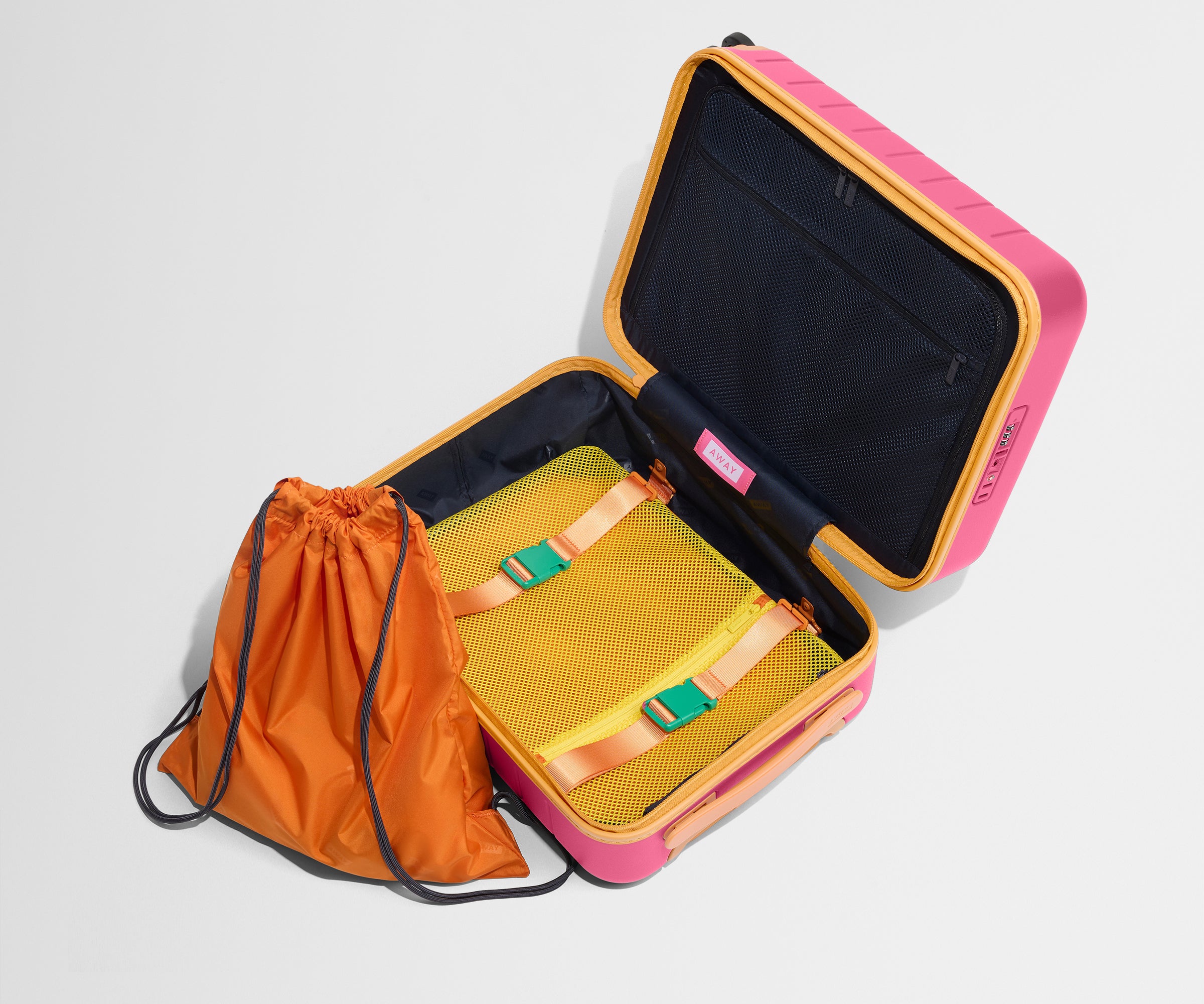 away-kids-carry-on-valise-enfant-rose-bonbon-rigide image 6