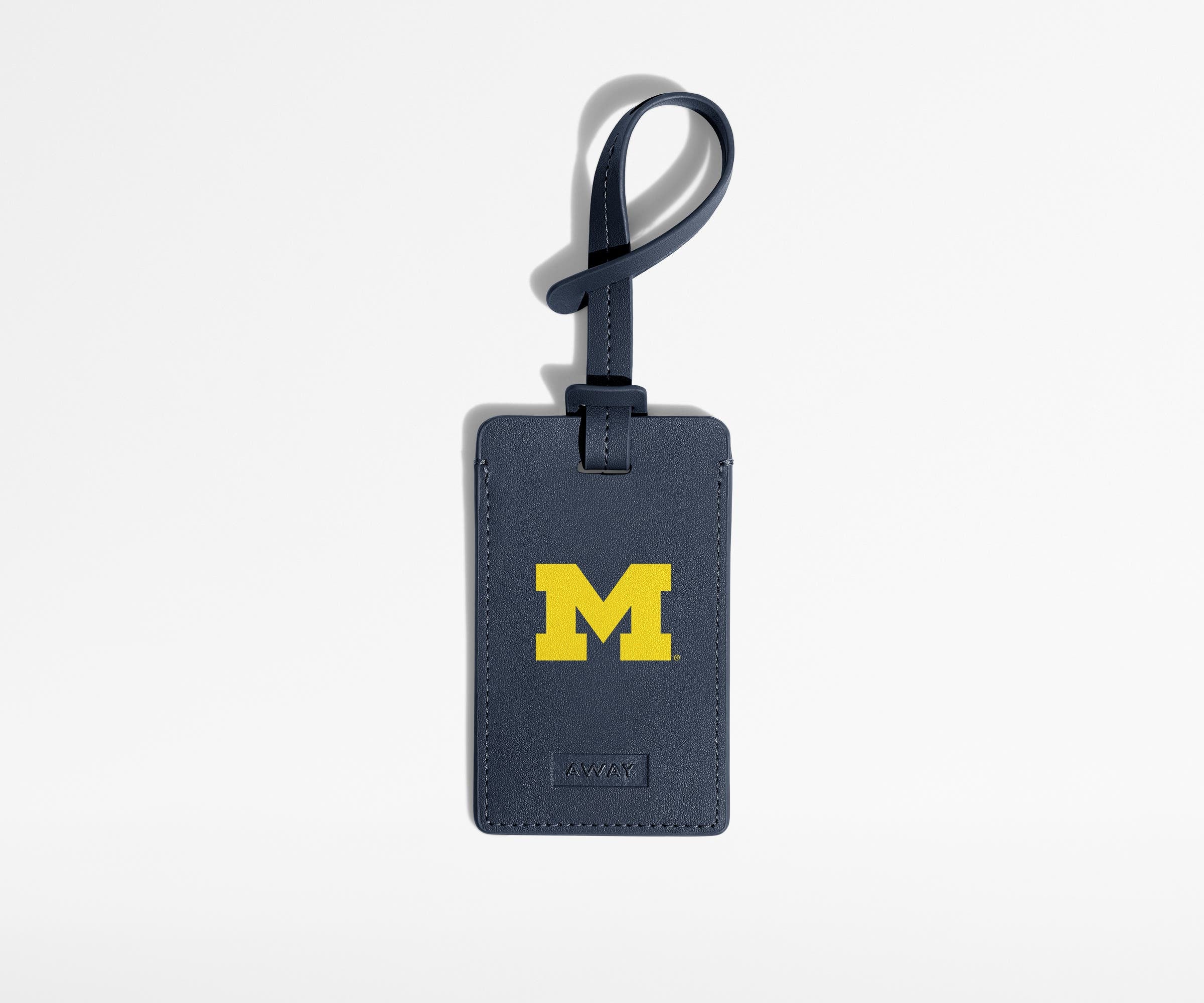 away-collegiate-tiquette-bagage-cuir-universit-us image 7