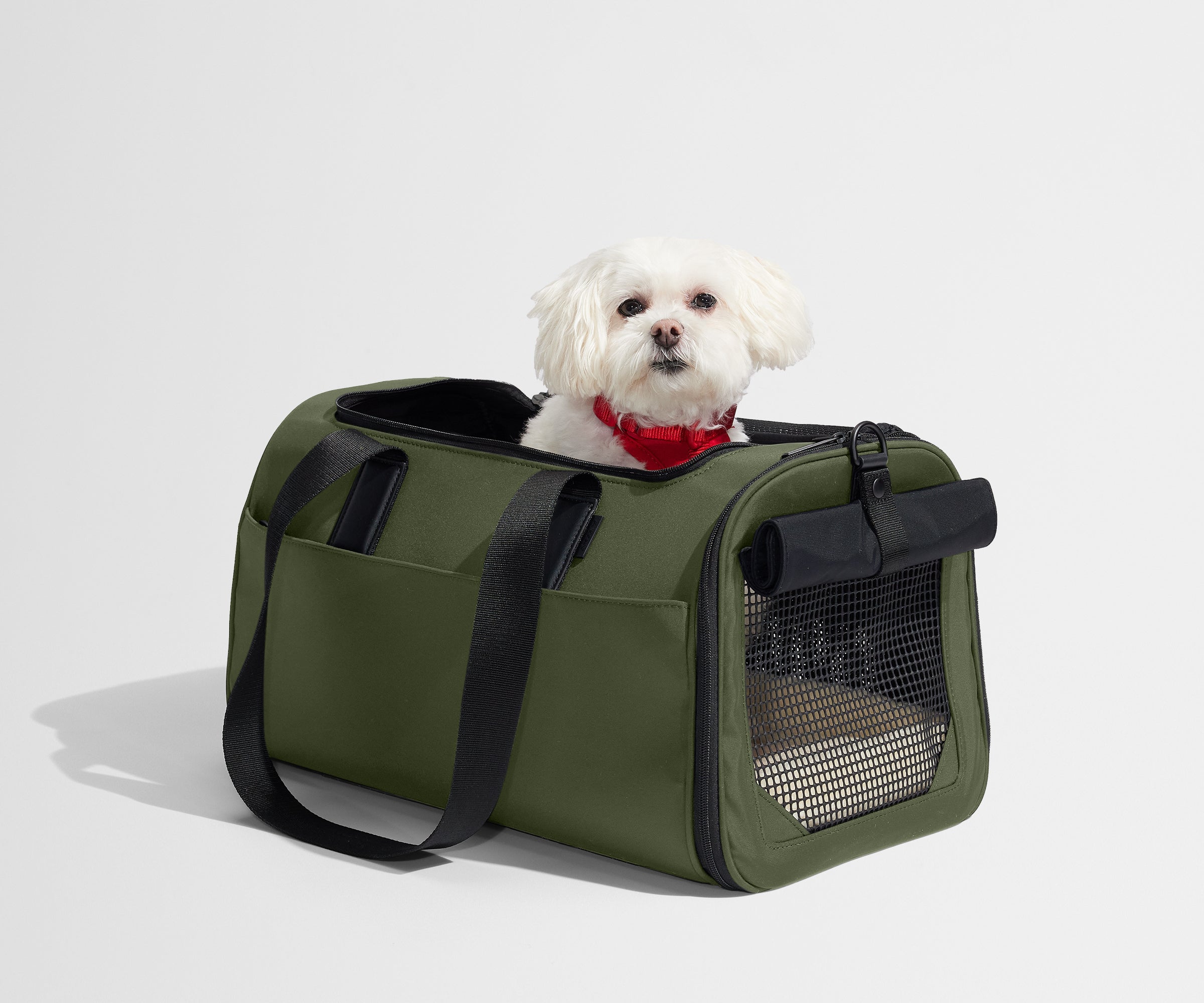 away-pet-carrier-sac-transport-animal-olive-green image 4
