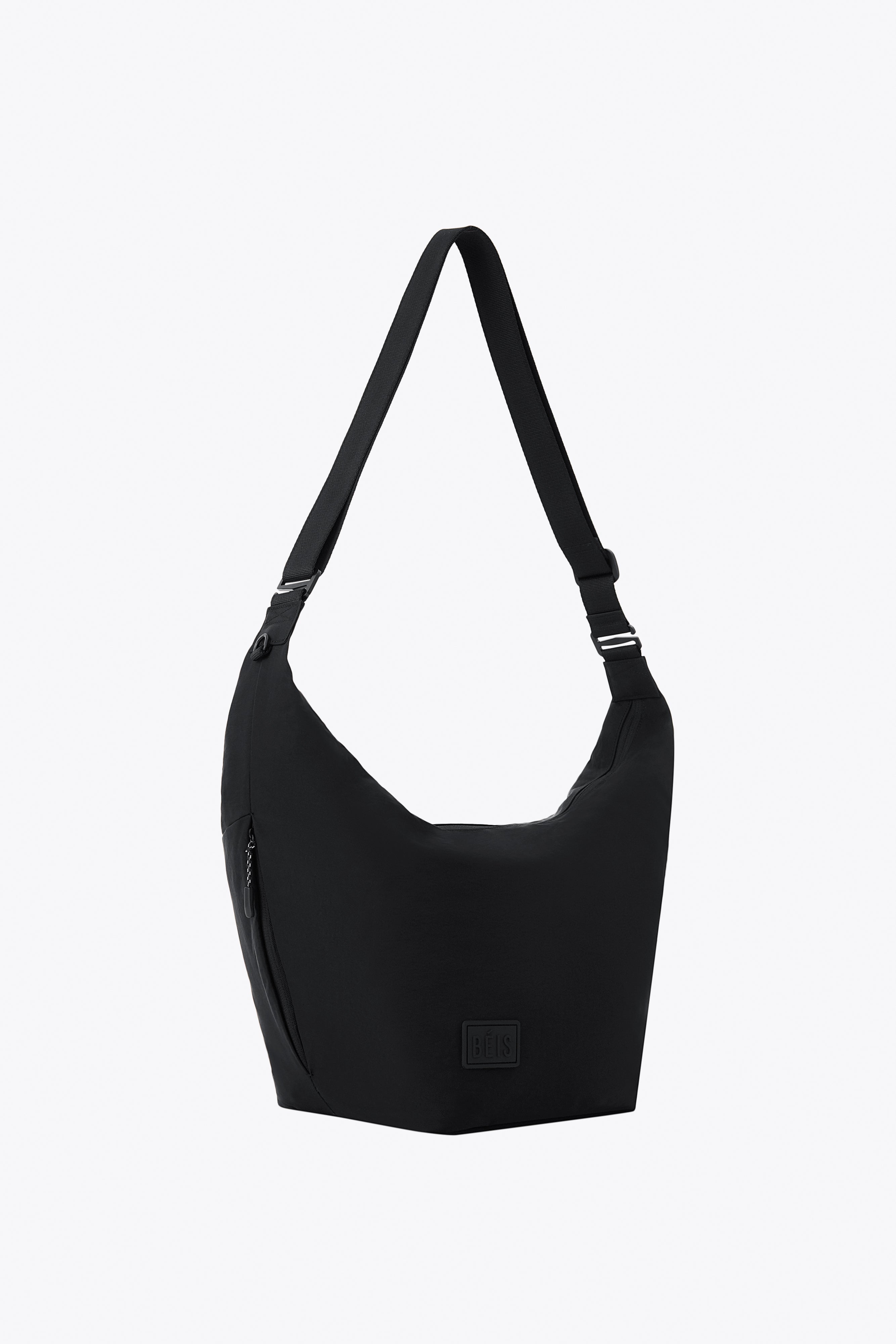 beis-crescent-catchall-sac-bandouli-re-noir-sport image 3