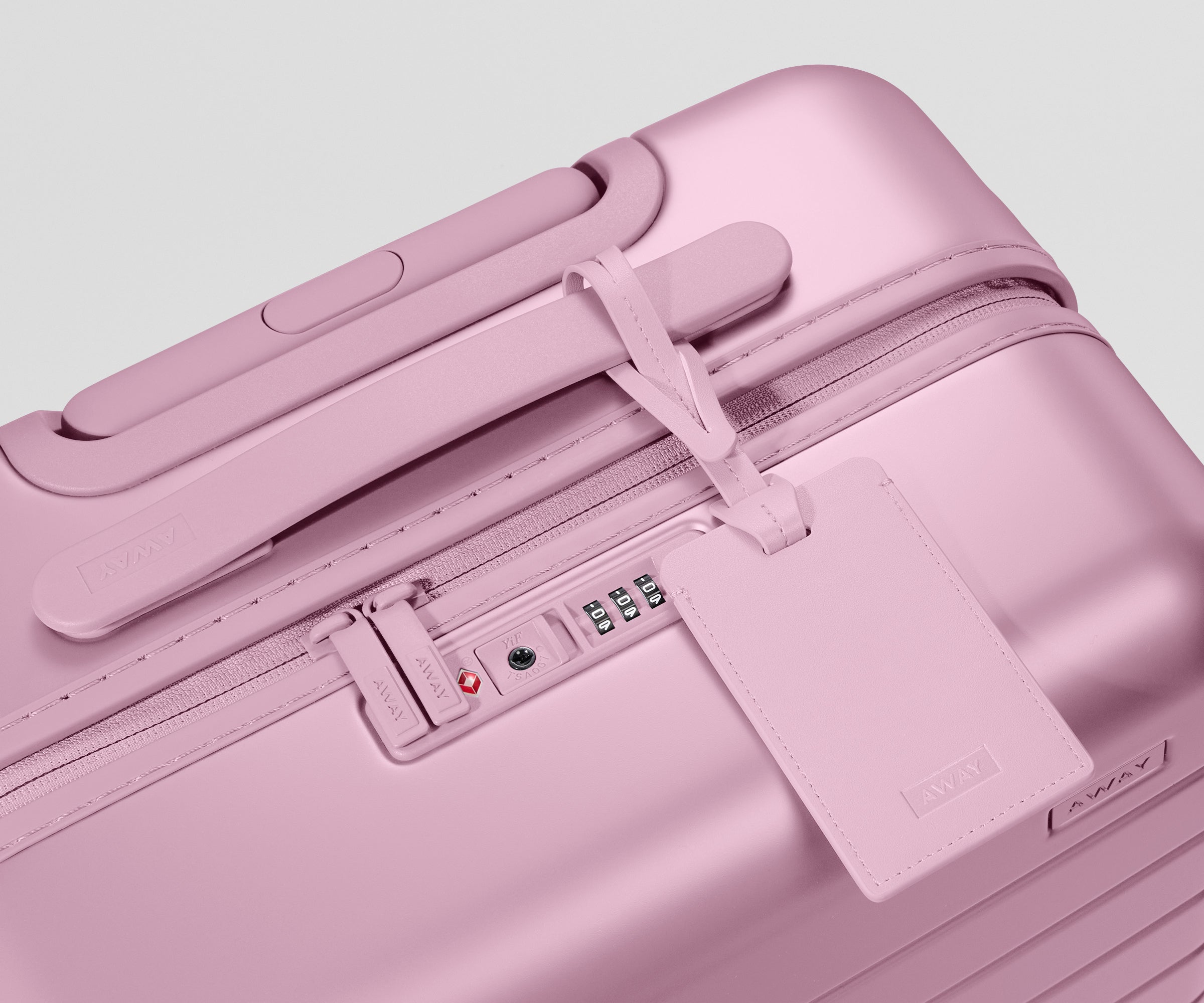 away-bigger-carry-on-valise-cabine-rigide-rose-glacial image 5