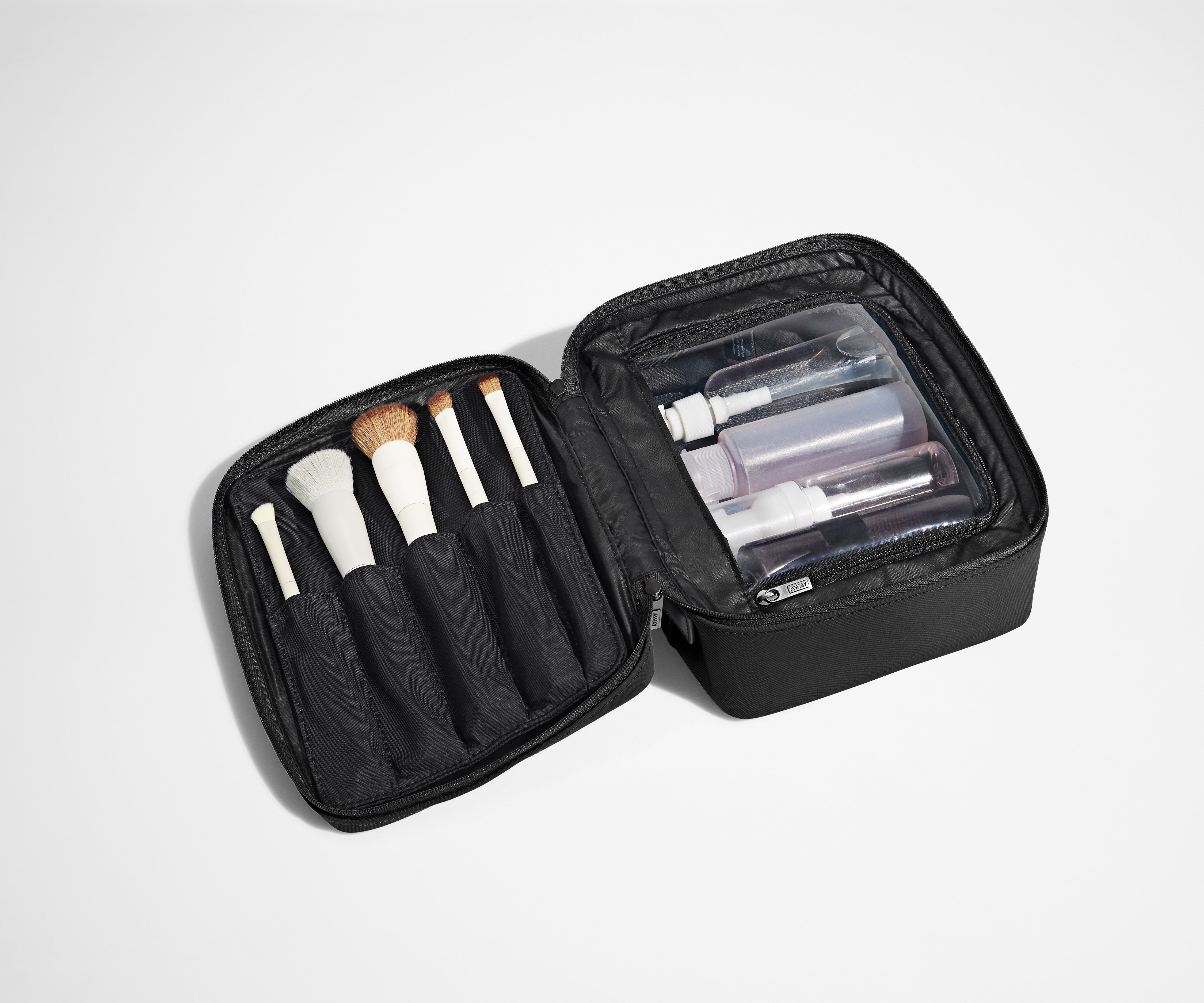 away-cosmetics-bag-trousse-maquillage-noir-pinceaux image 3