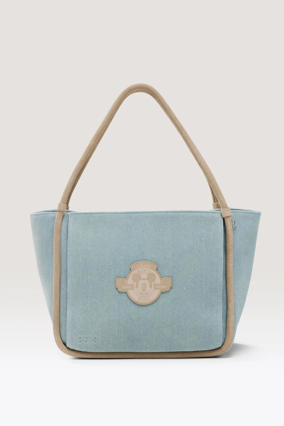 b-is-disney-tote-sac-tote-blue-jeans-mickey image 1