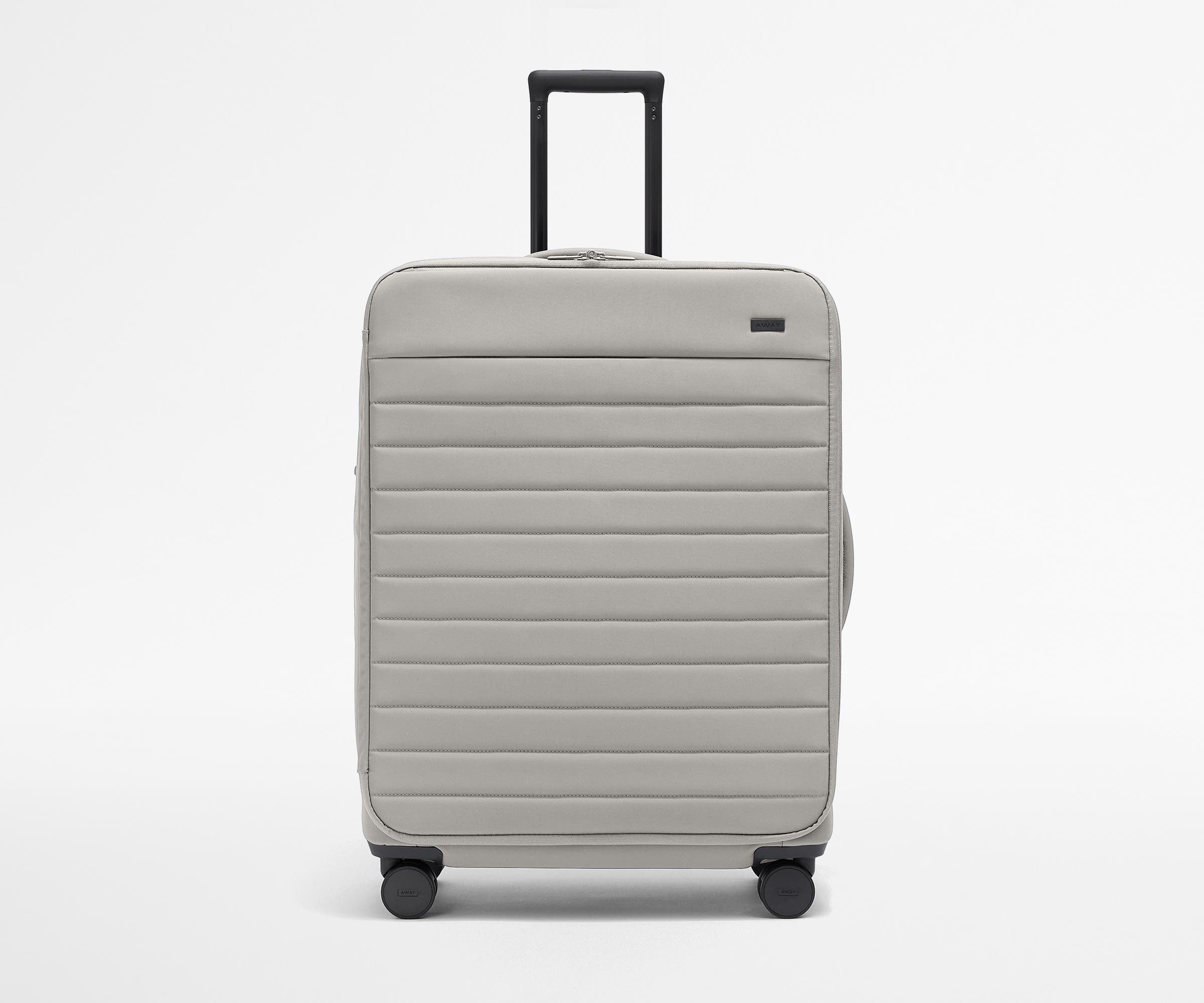 away-softside-large-valise-soute-gris-nuage-souple image 1