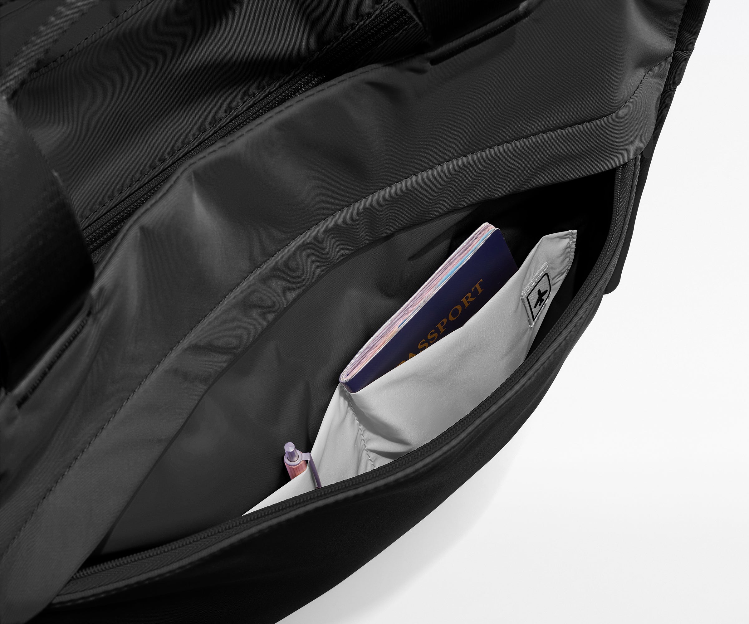 away-featherlight-daily-tote-sac-cabas-noir-ordinateur image 7