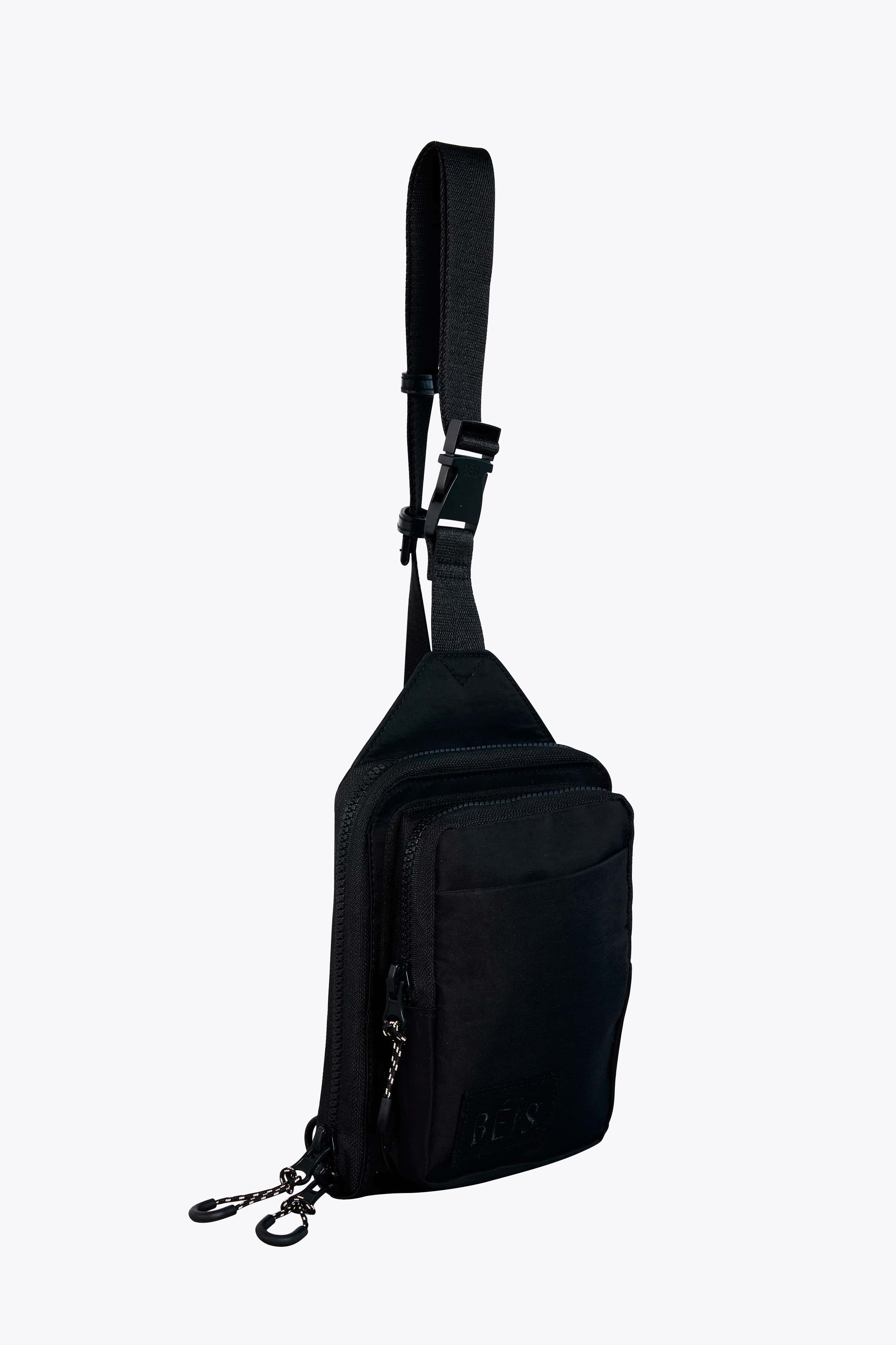 beis-the-sport-sling-sac-bandouli-re-noir-poche-gourde image 2