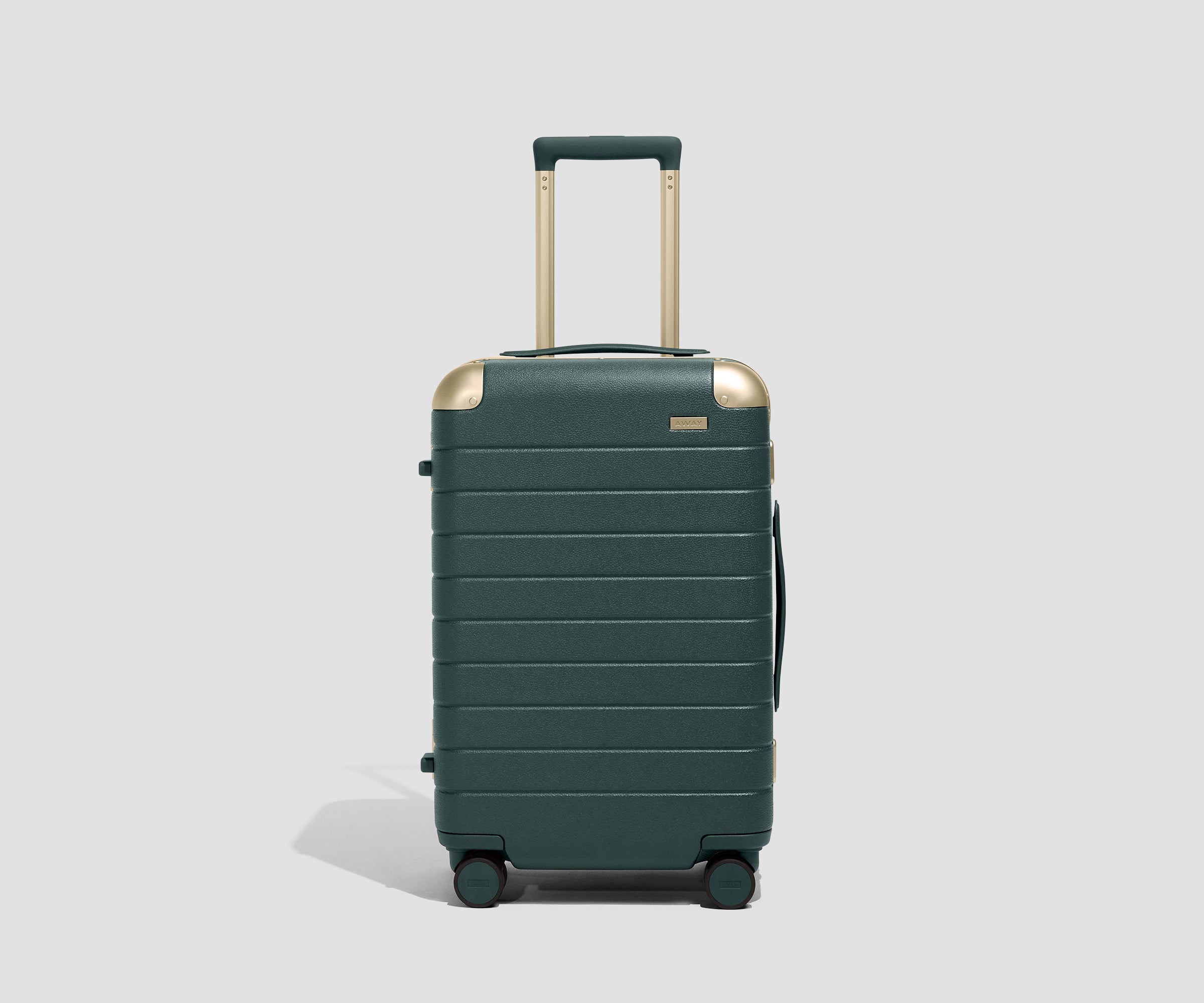 away-aluminum-edge-valise-cabine-ivy-green-rigide-aluminium image 2