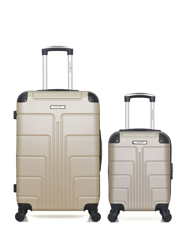 bluestar-paris-ottawa-lot-2-valises-weekend-cabine-beige image 1