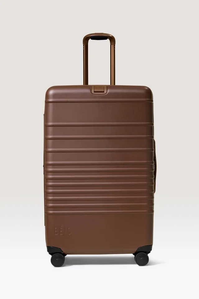 beis-check-in-large-roller-valise-soute-marron-maple-rigide image 1