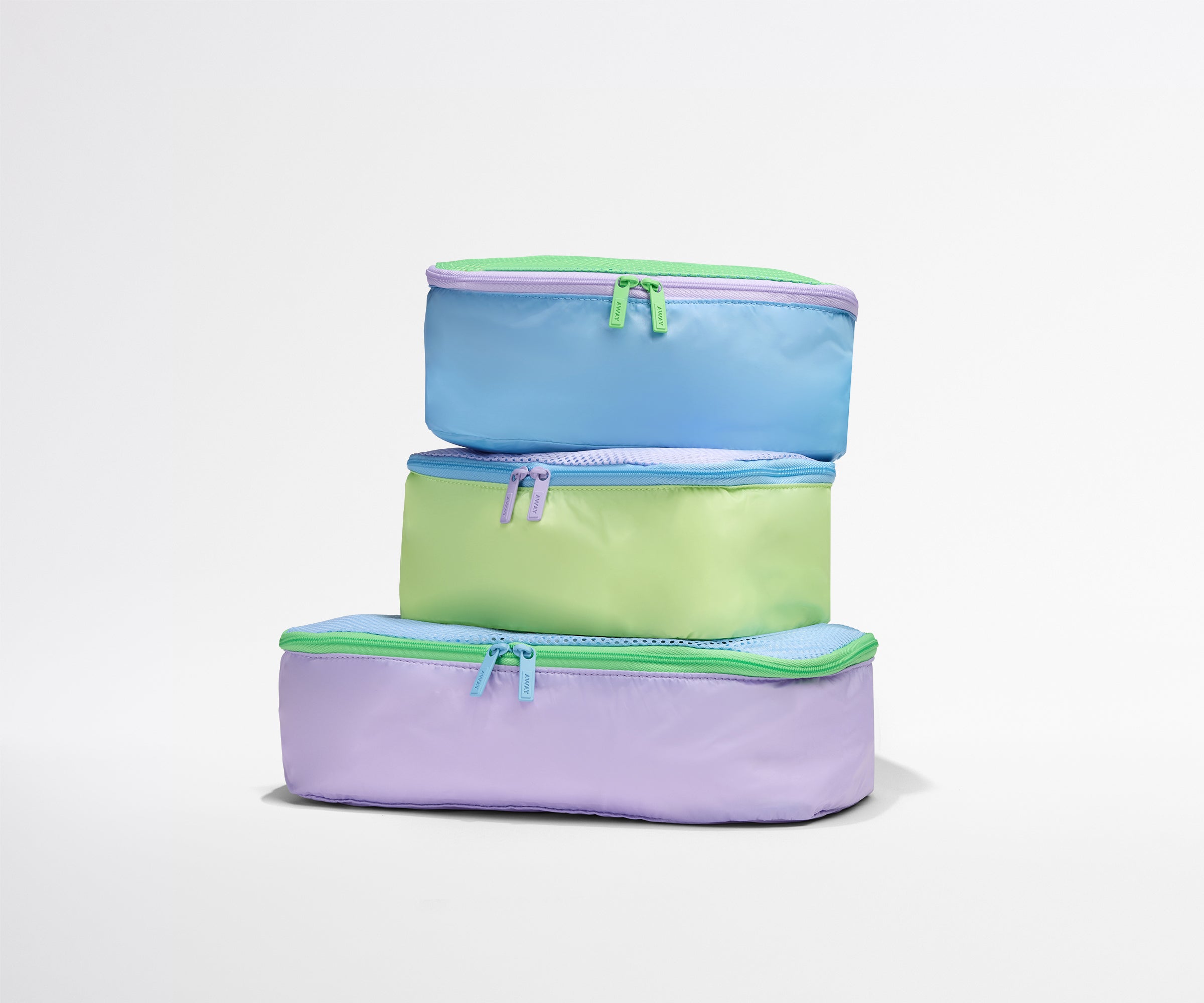 away-kids-packing-cubes-cubes-rangement-enfant-spring-mix-x3 image 1