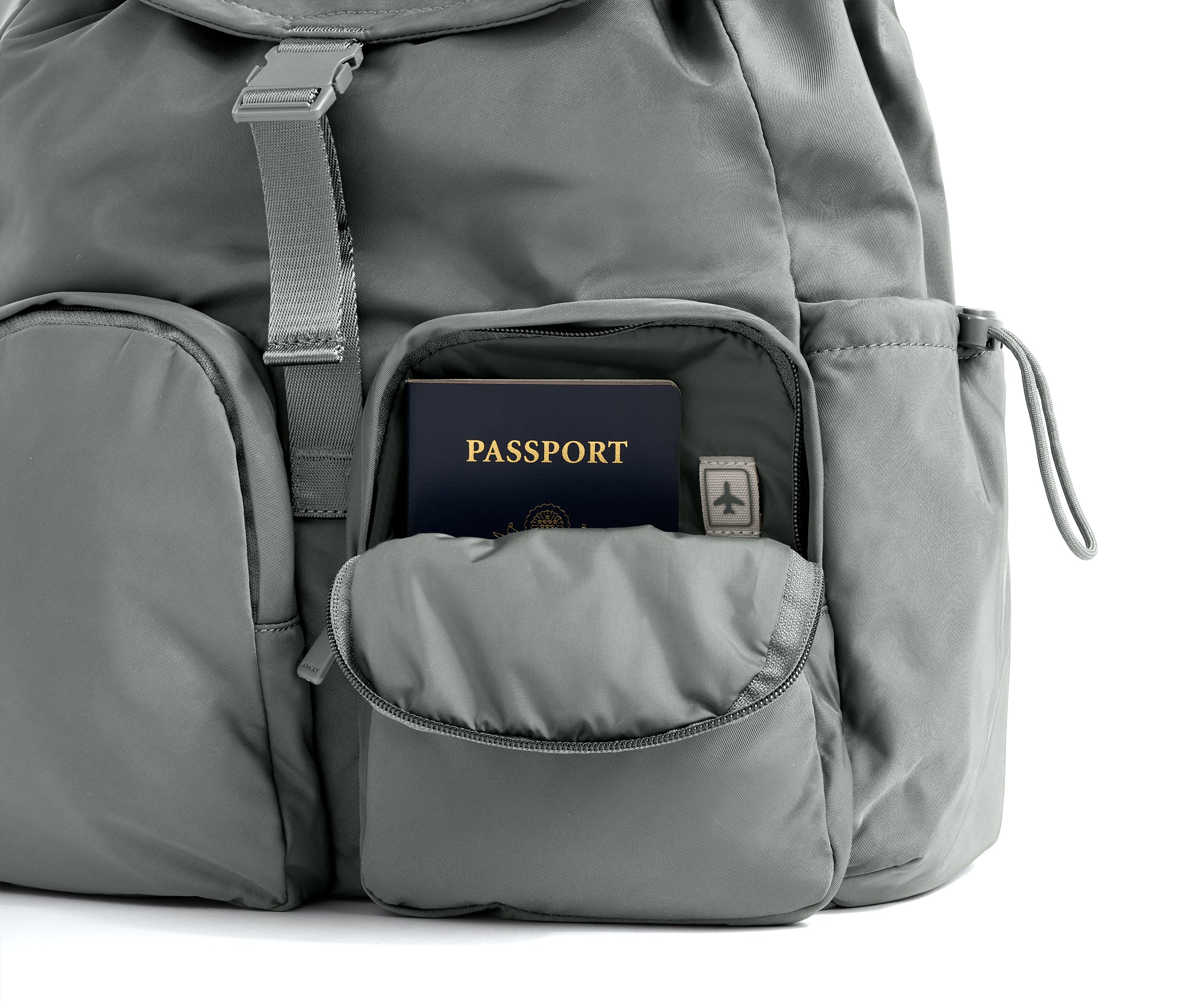 away-featherlight-cargo-sac-dos-gris image 6
