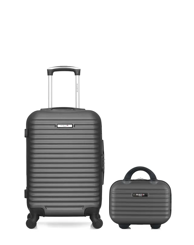 bluestar-brazilia-set-valise-cabine-37-l-vanity-11-l-gris-fonc image 1