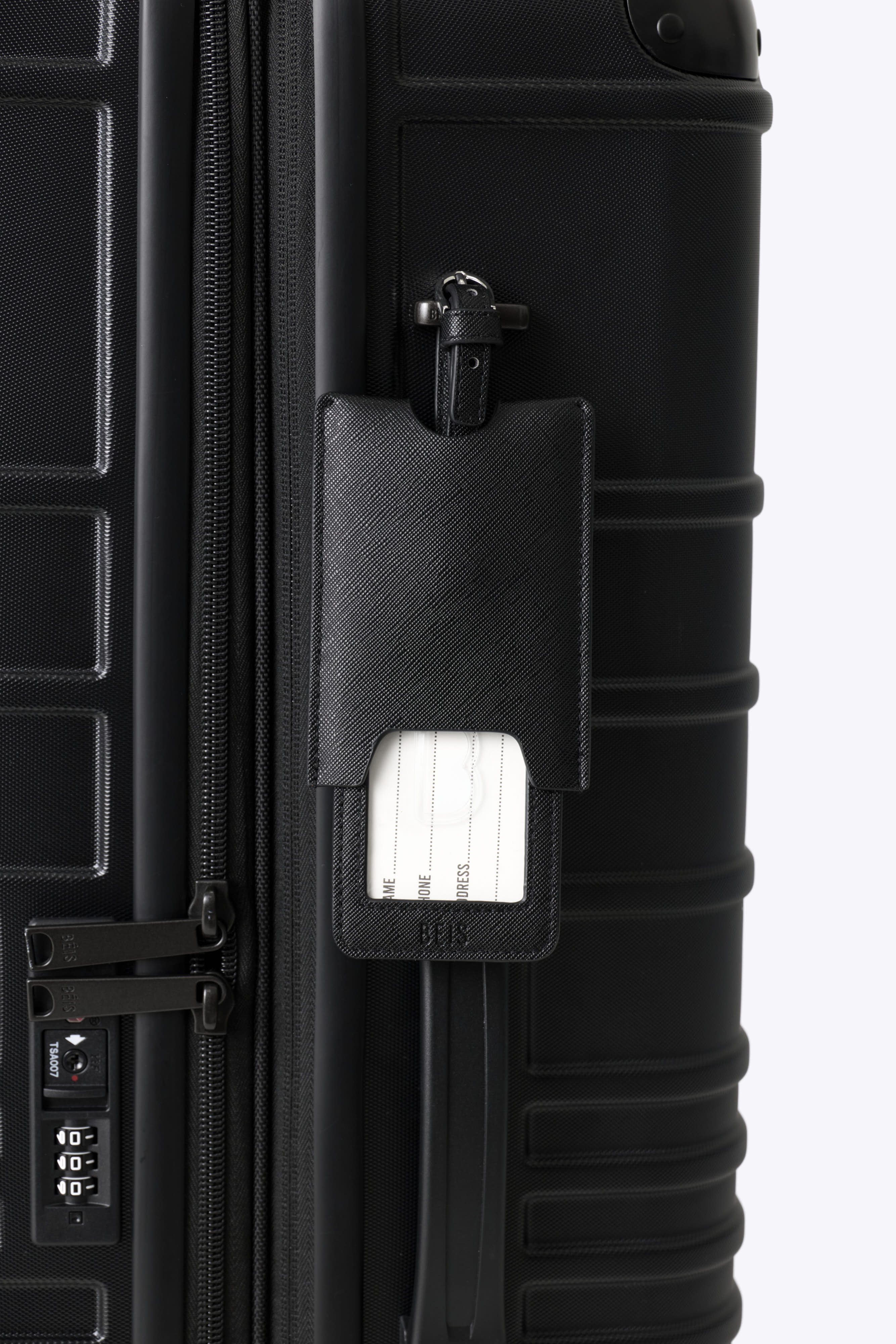 beis-the-luggage-tag-tiquette-bagage-noir-cache-adresse image 4