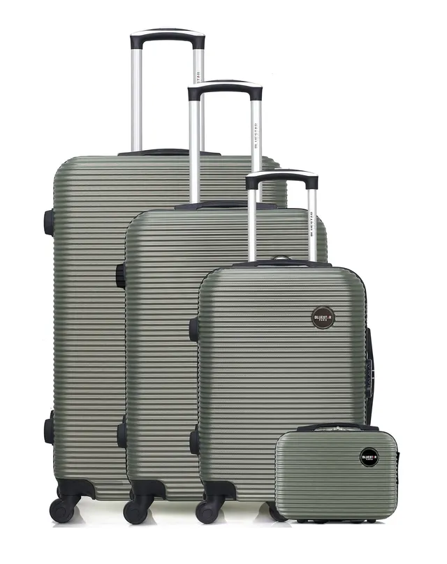 bluestar-london-c-set-4-valises-rigides-noir-abs image 1