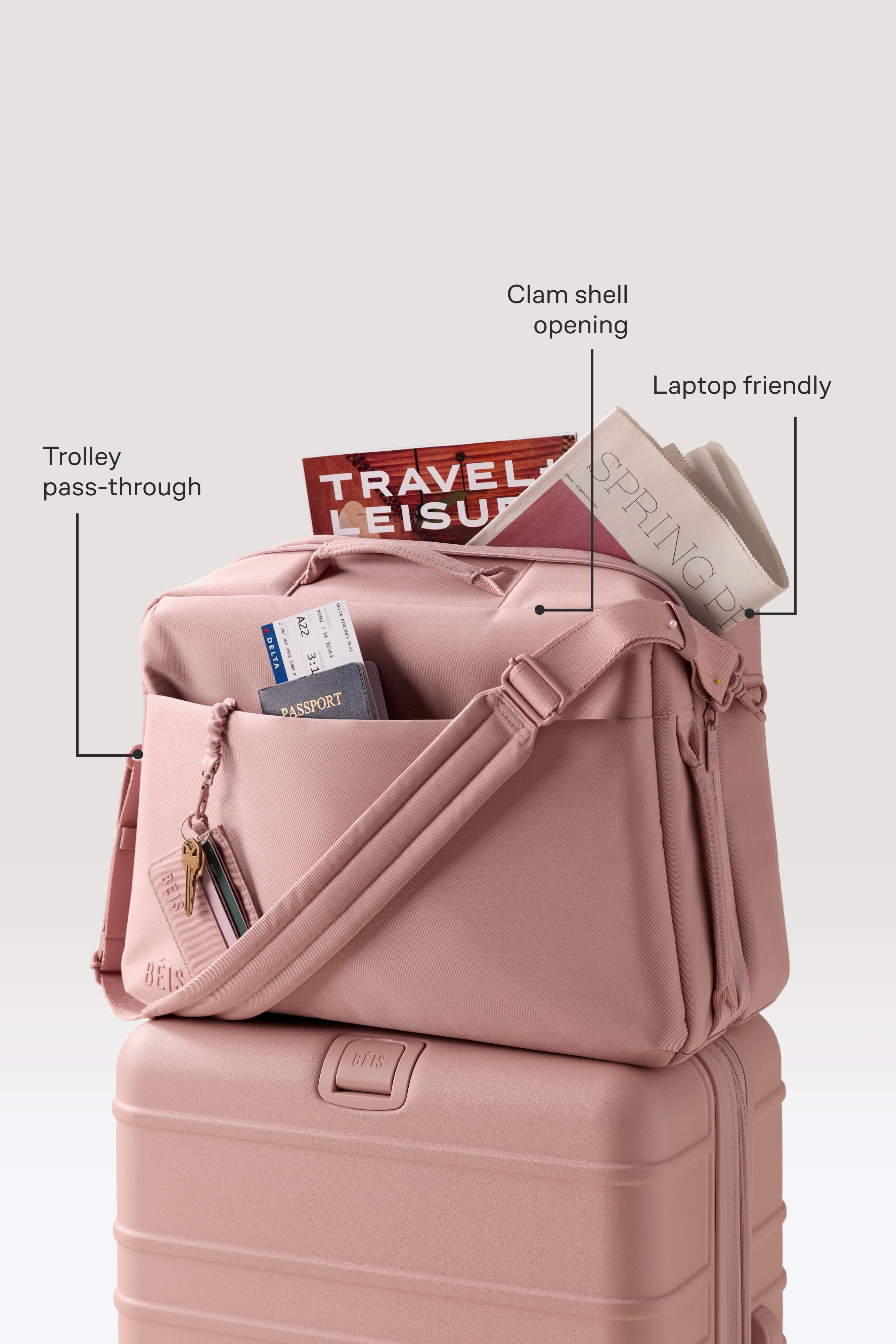 beis-ultimate-travel-duffle-sac-voyage-rose image 2