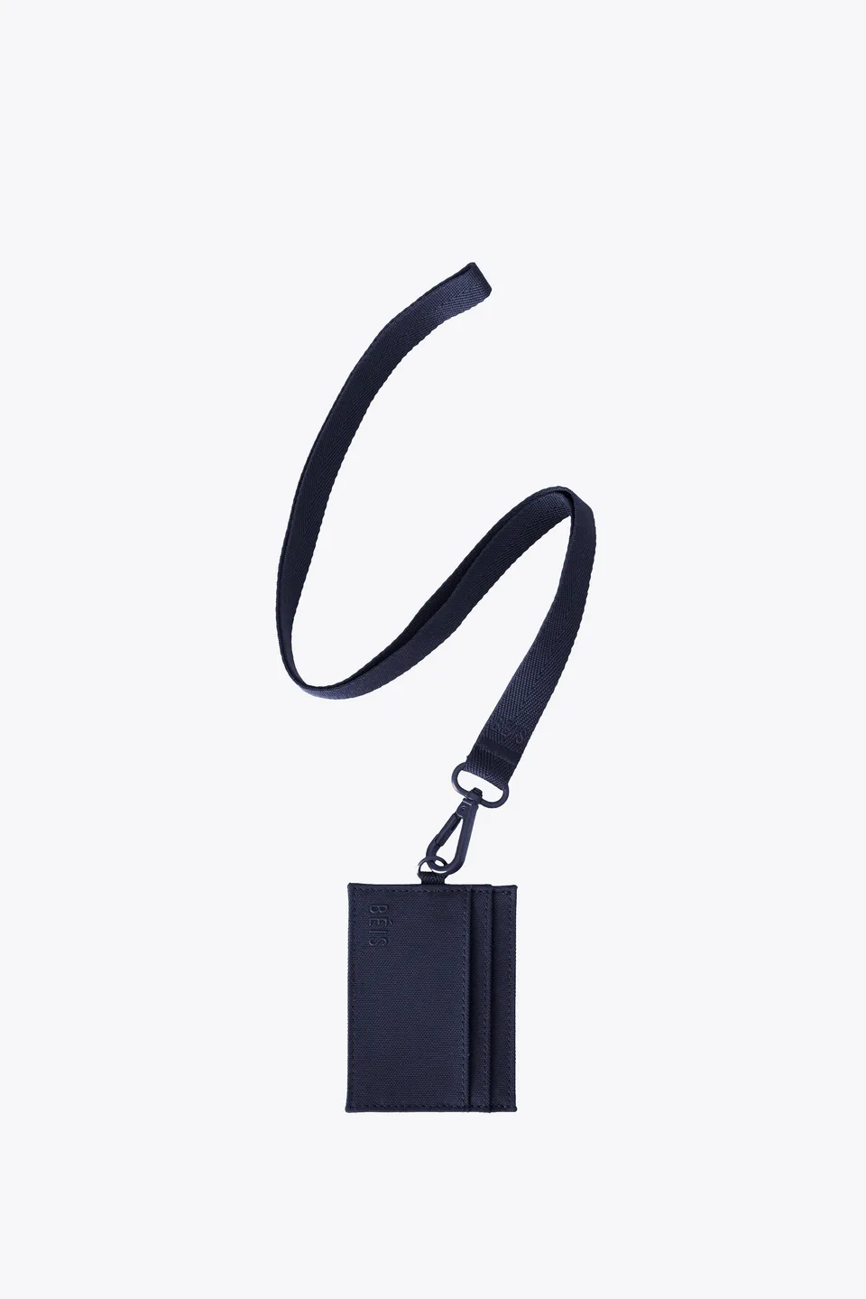 beis-the-id-card-holder-porte-cartes-bleu-marine-bandouli-re image 1