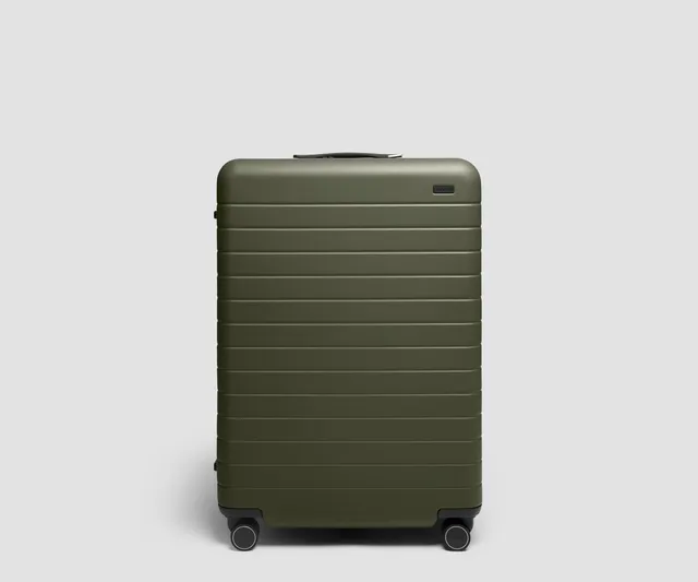 away-large-3-grande-valise-soute-olive-green-rigide image 1