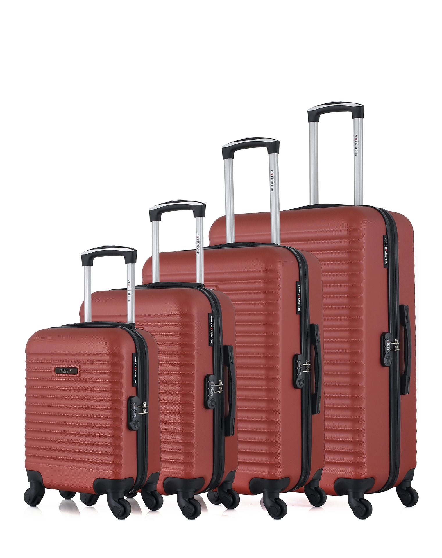 bluestar-brazilia-m-set-4-valises-abs-terracotta-95-l image 2