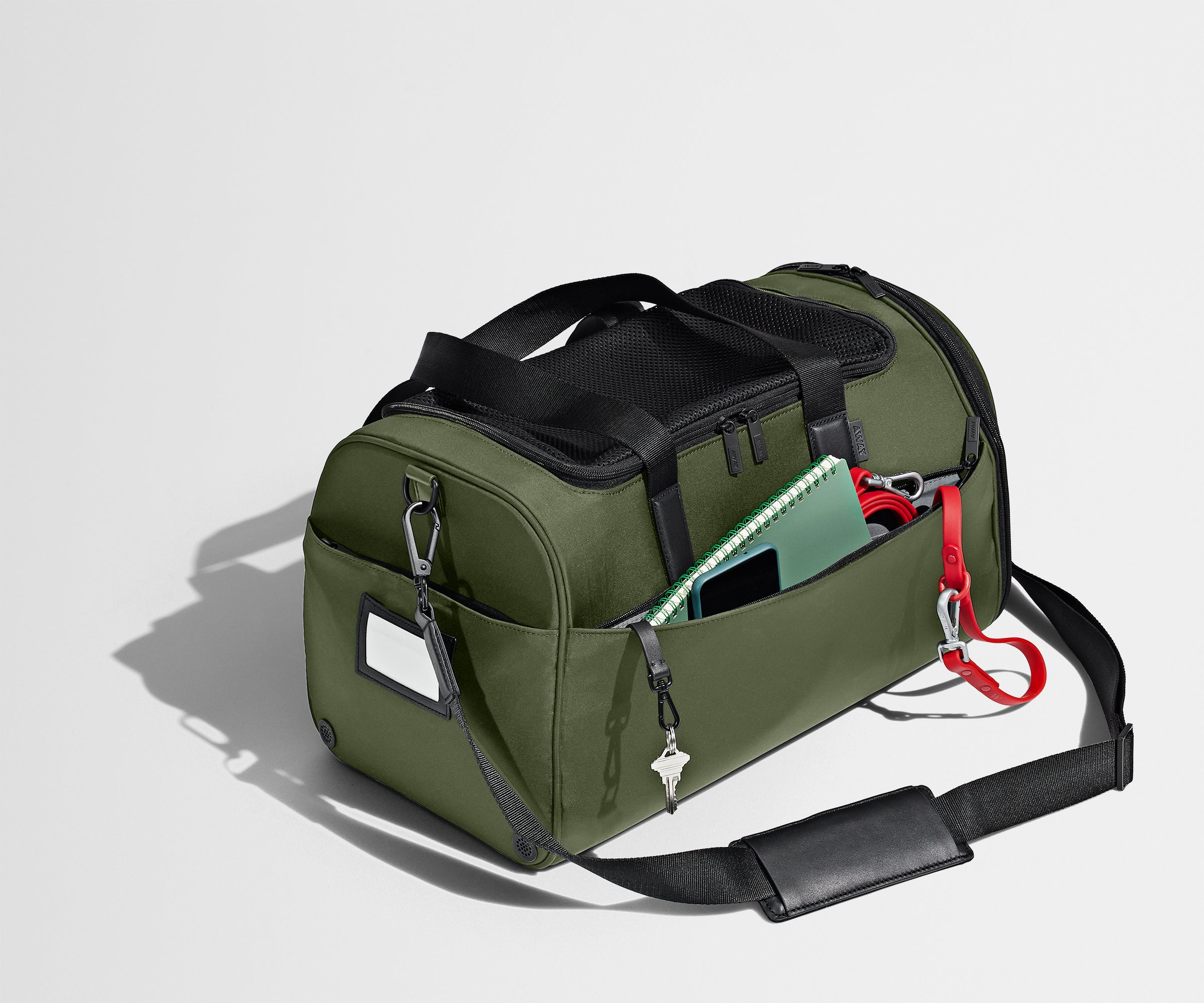 away-pet-carrier-sac-transport-animal-olive-green image 7