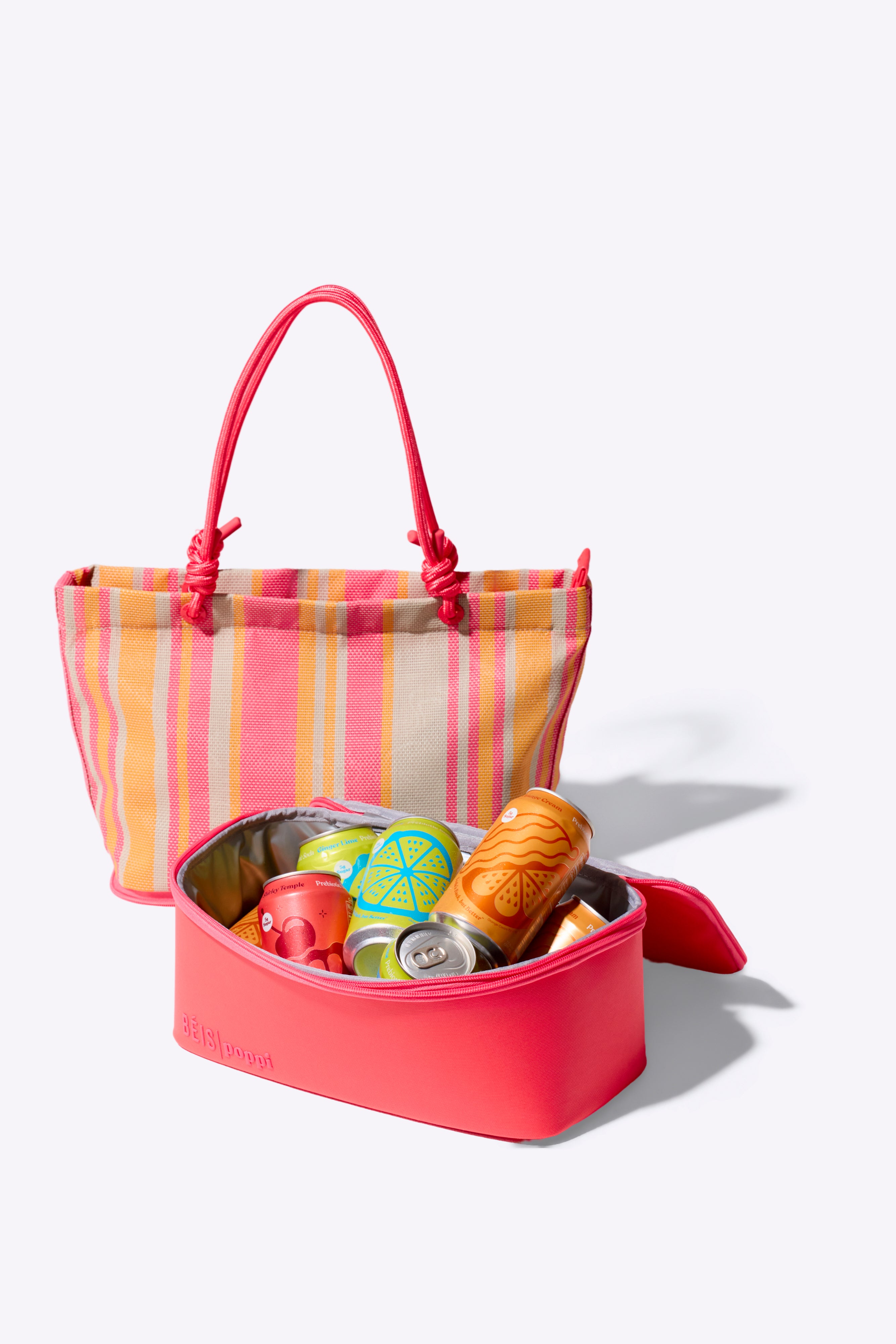 beis-the-cooler-tote-sac-tote-juicy-stripe-isotherme image 5