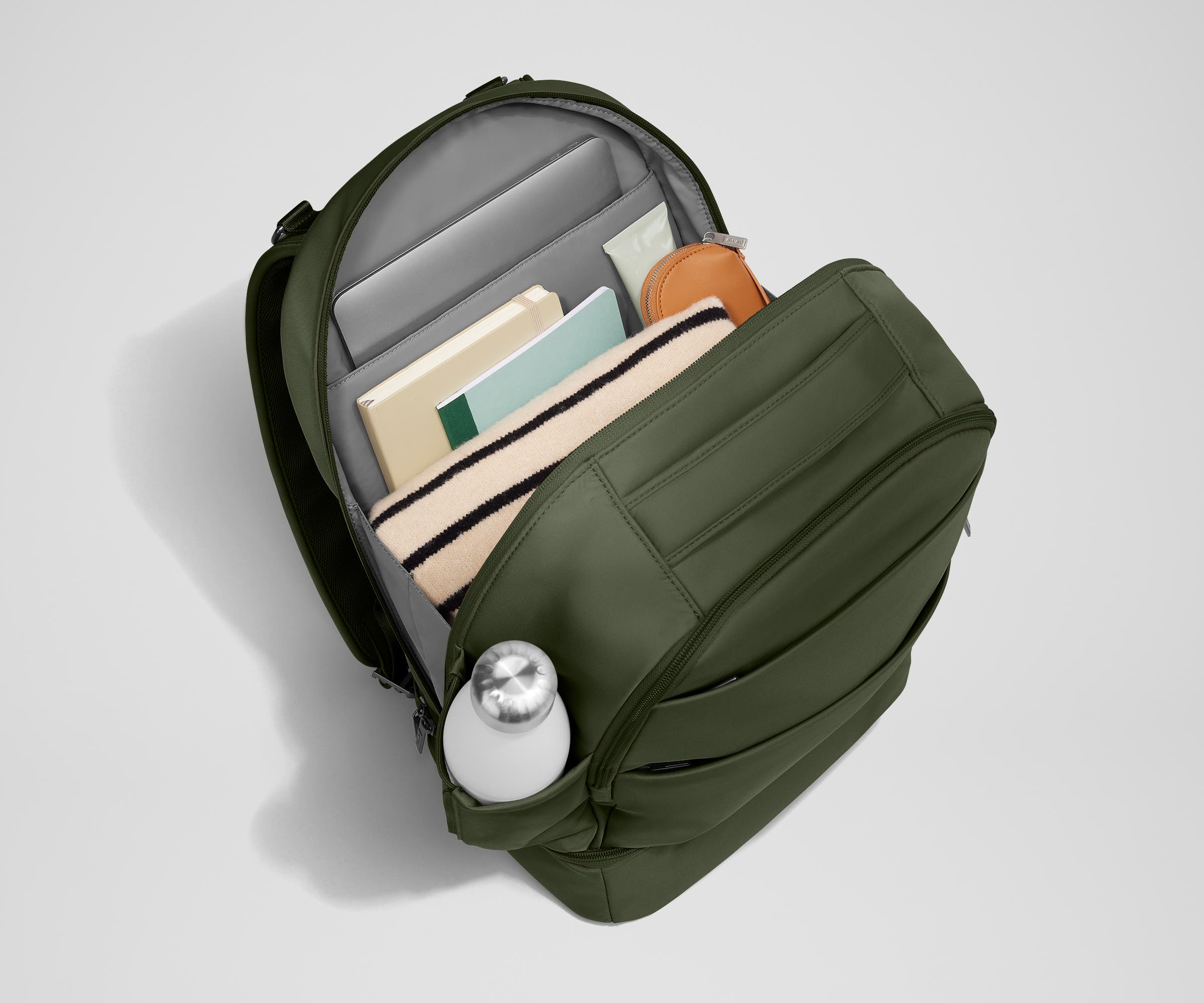 away-double-diaper-backpack-sac-dos-langer-vert-olive-green image 5