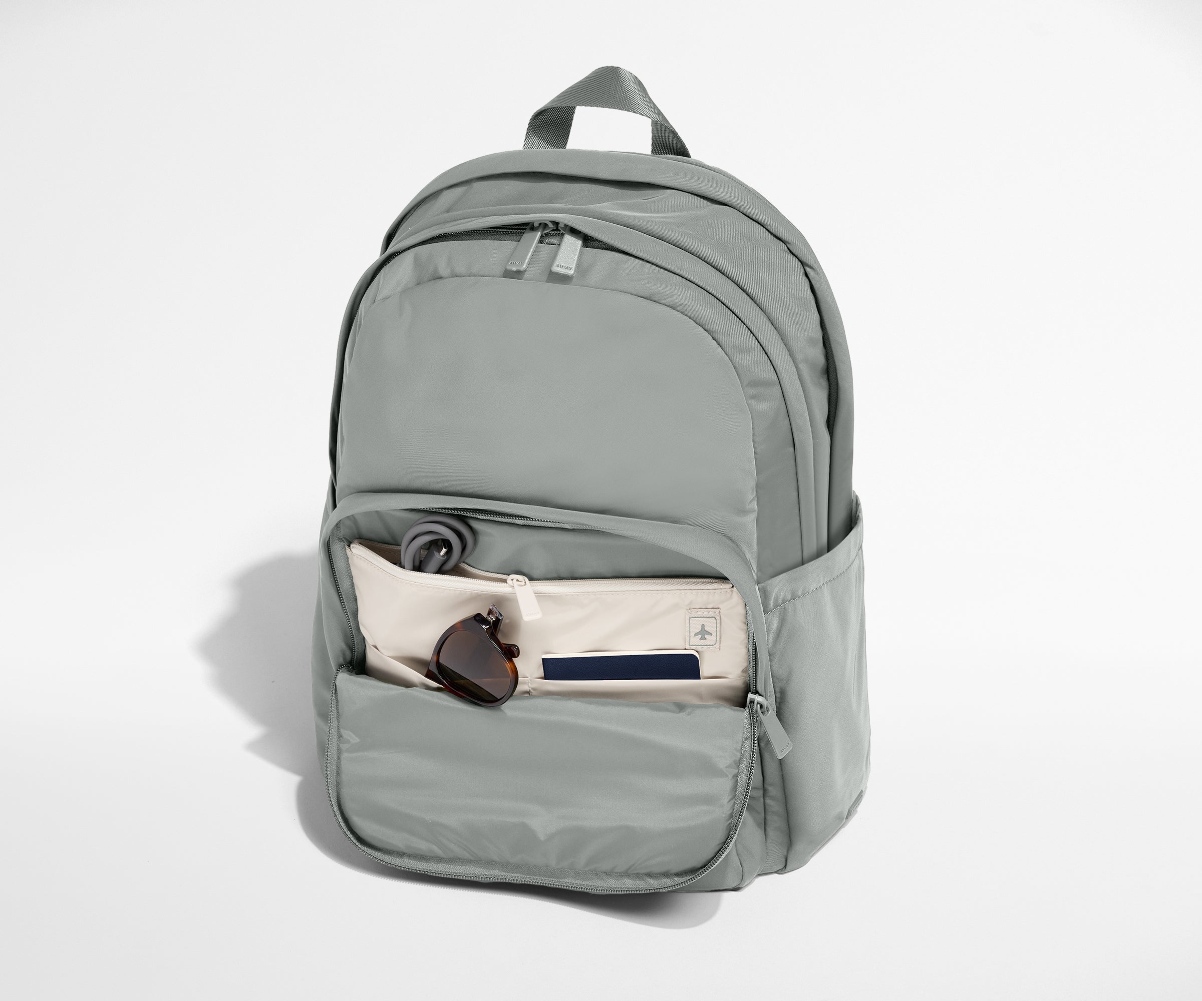 away-large-featherlight-backpack-sac-dos-nordic-gray image 5