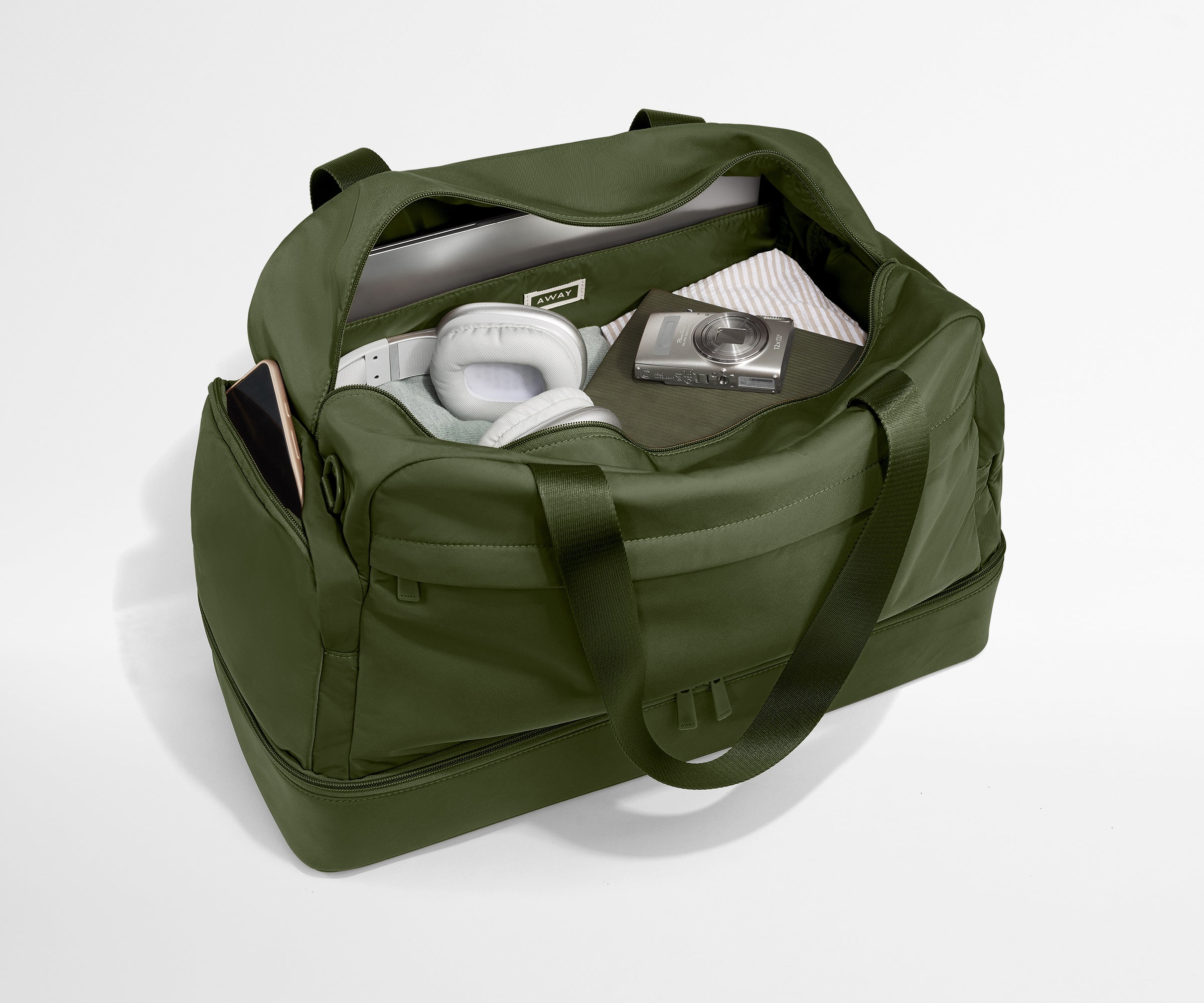 away-featherlight-weekender-sac-de-voyage-olive-green-44l image 2