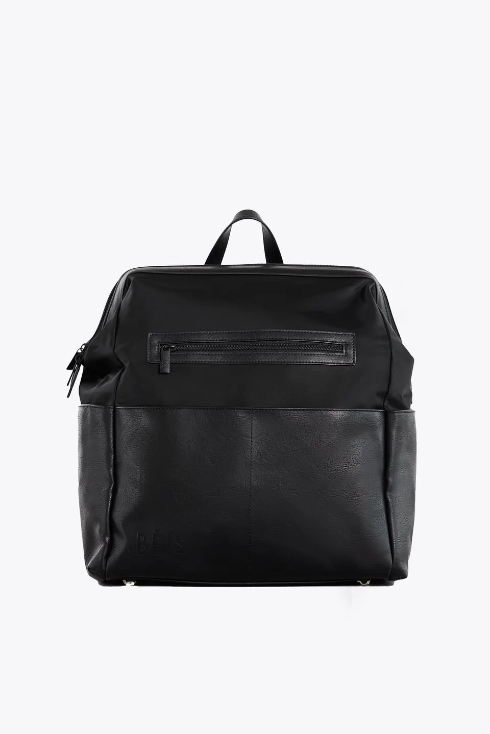 beis-the-backpack-sac-dos-langer-noir-avec-matelas image 1