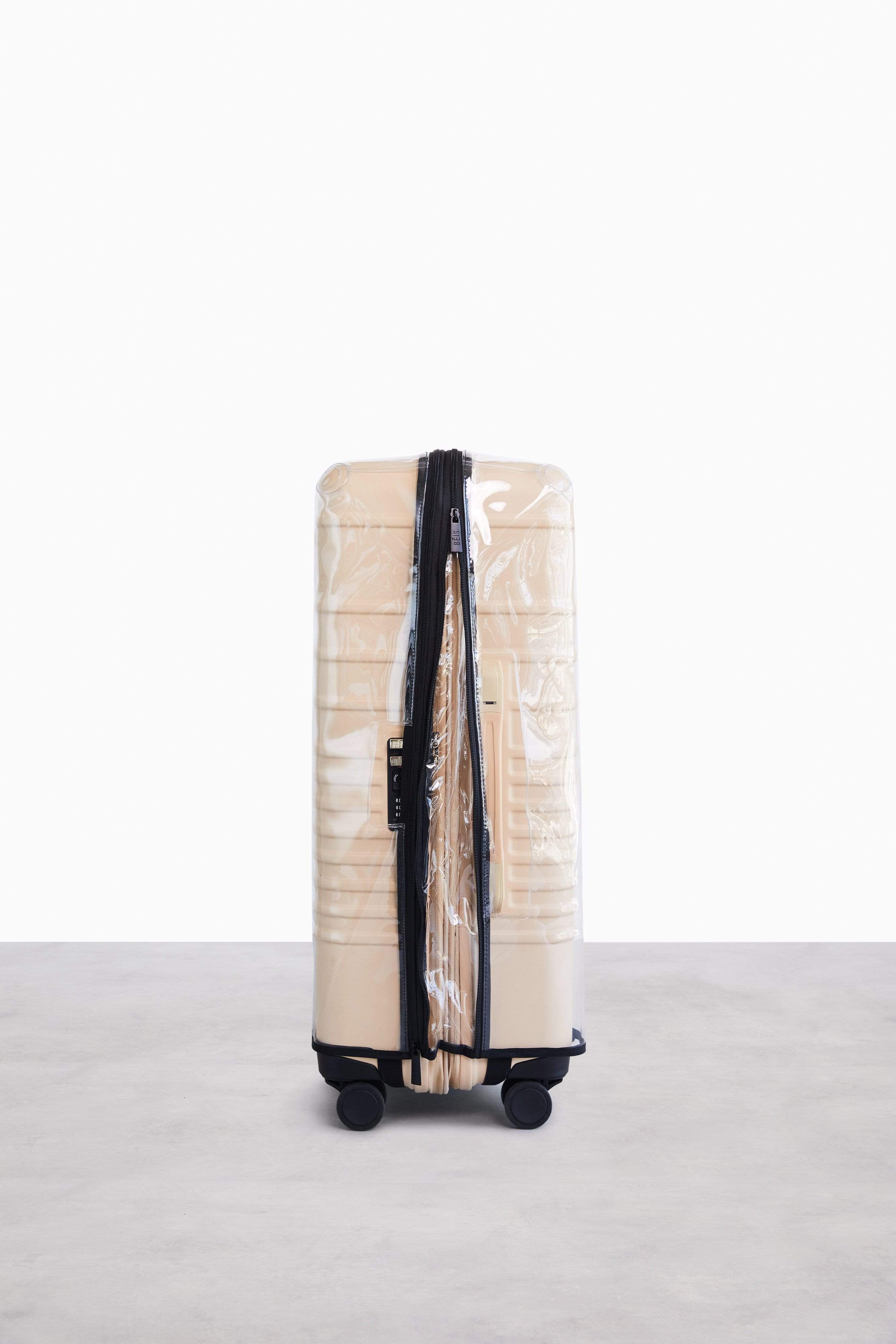 beis-medium-check-in-housse-valise-transparente-roller image 4