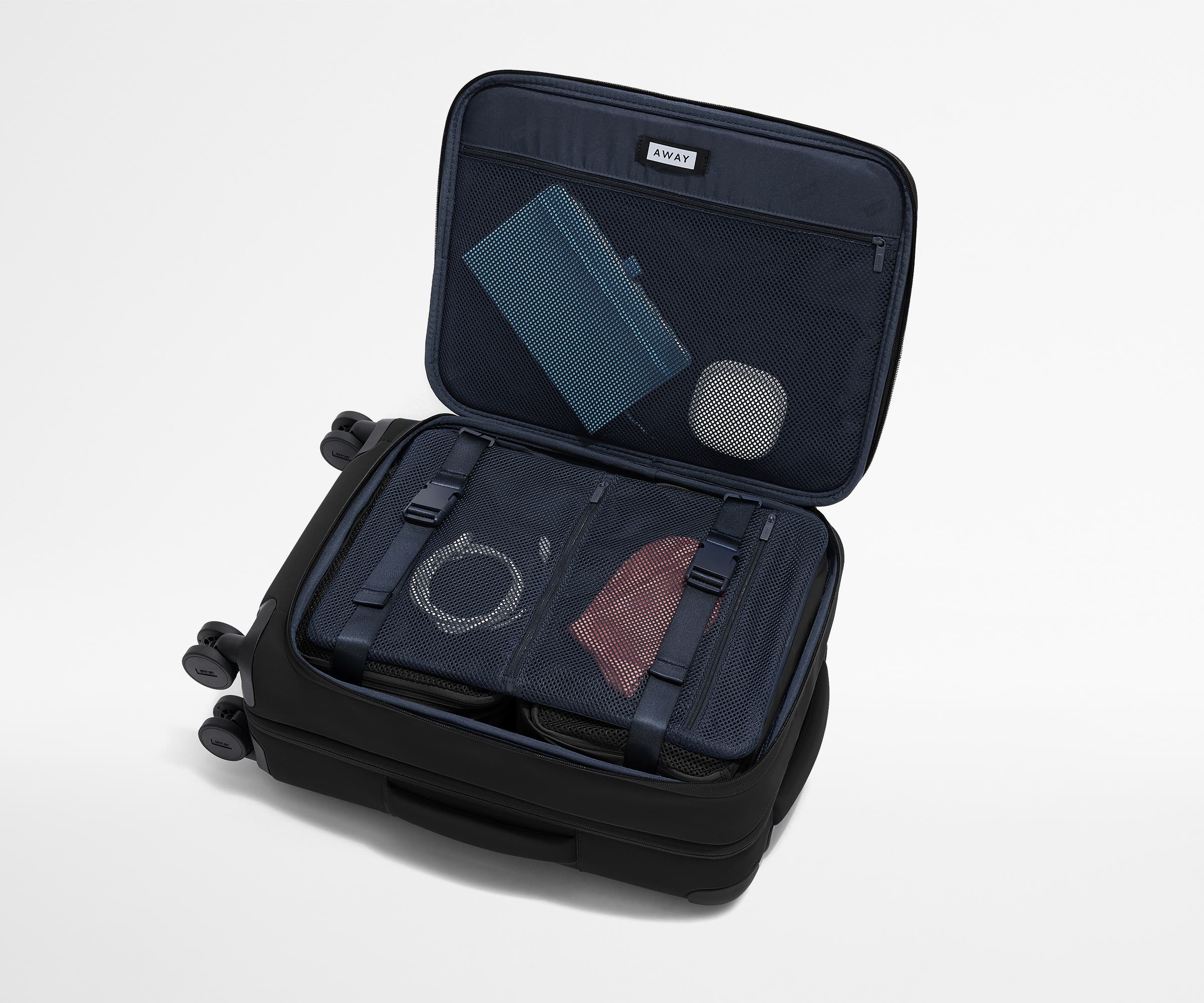 away-softside-carry-on-valise-cabine-jet-black-extensible image 5