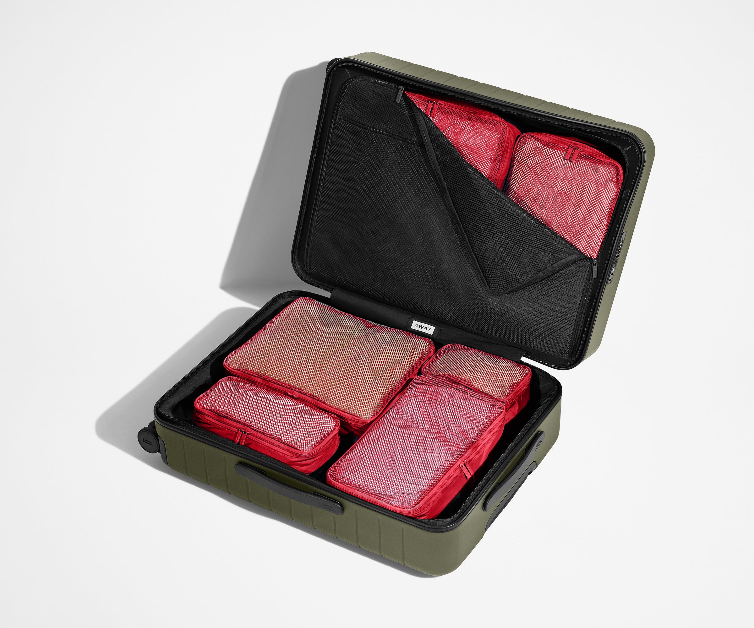 away-insider-cubes-rangement-rouge-cerise-lot-de-6-nylon image 3