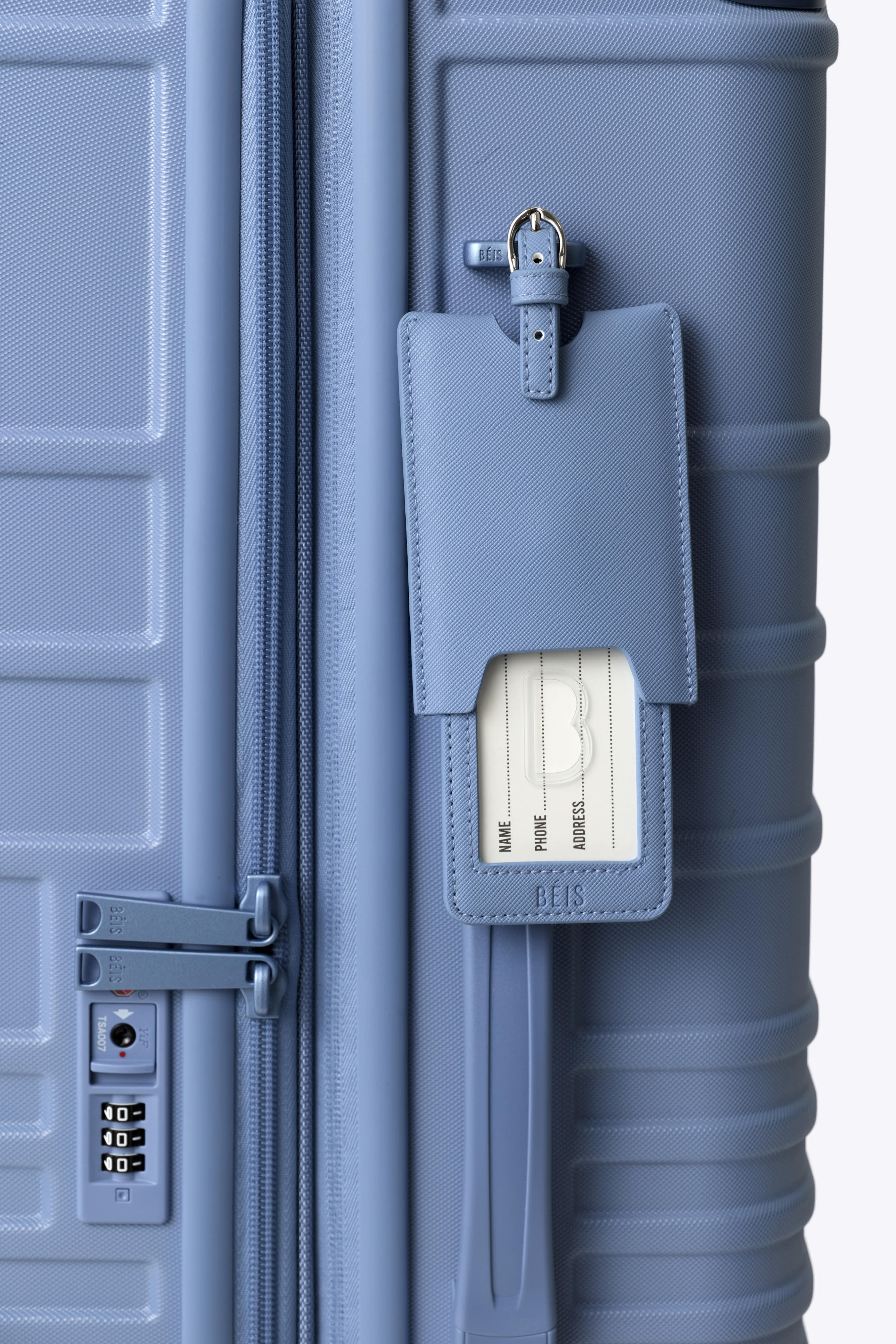 beis-luggage-tag-tiquette-bagage-dusty-blue image 3